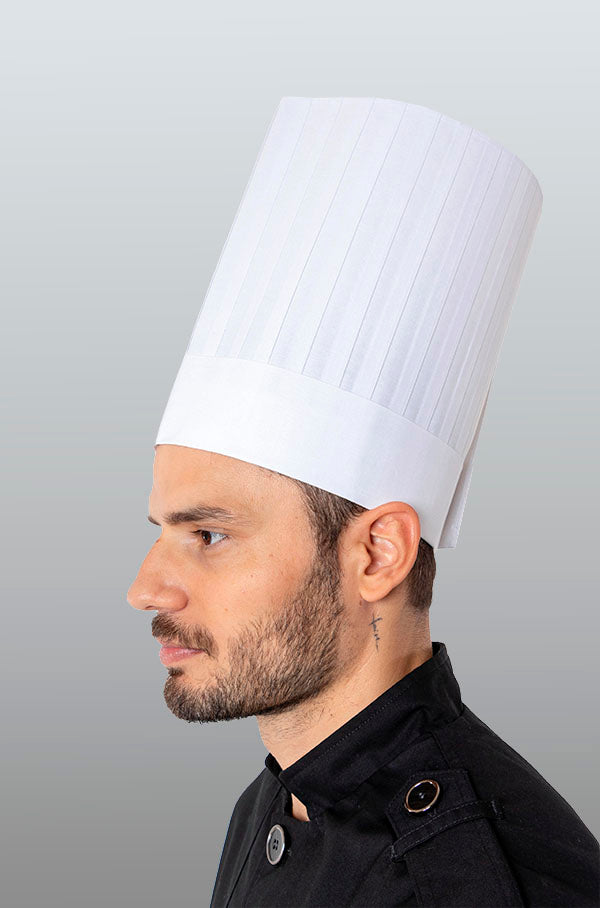 TOQUE BLANCHE GORRO PARA CHEF MARSELLA UNISEX #Color_Blanco