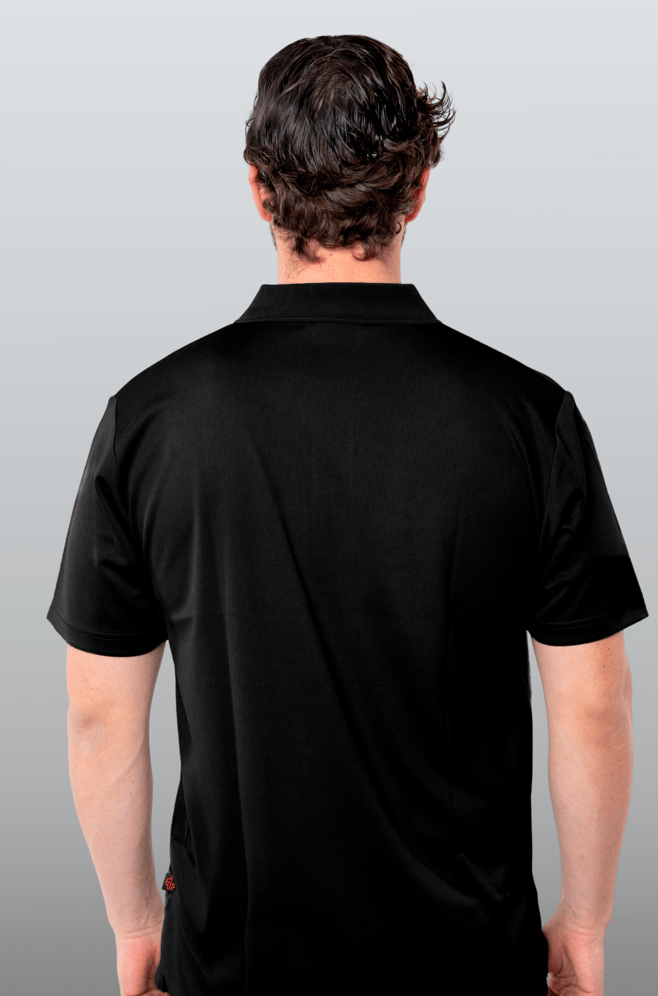 PLAYERA POLO CARACAS CABALLERO #Color_Negro