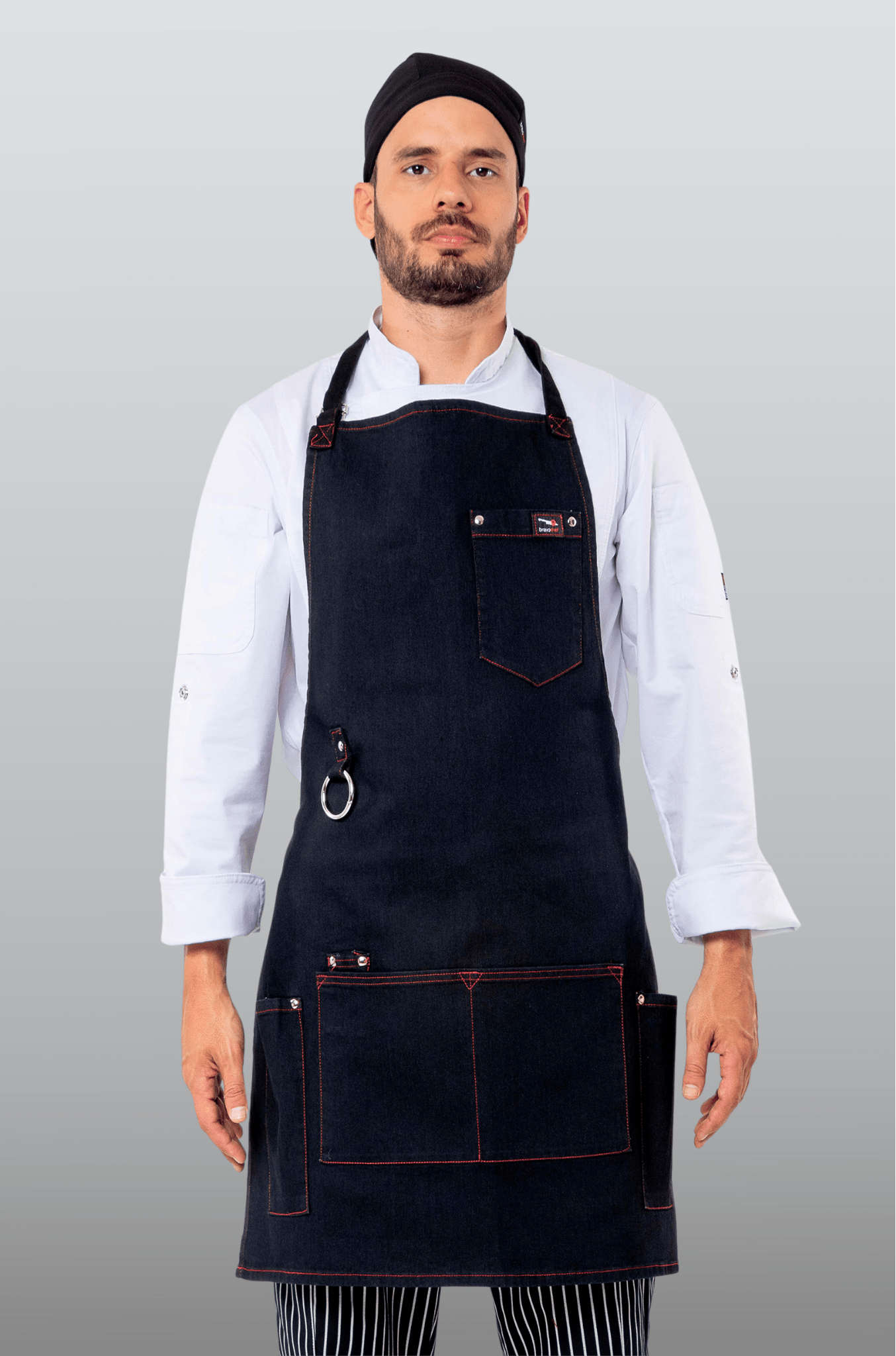 MANDIL DE COCINA Y CHEF MEZCLILLA CERDEÑA