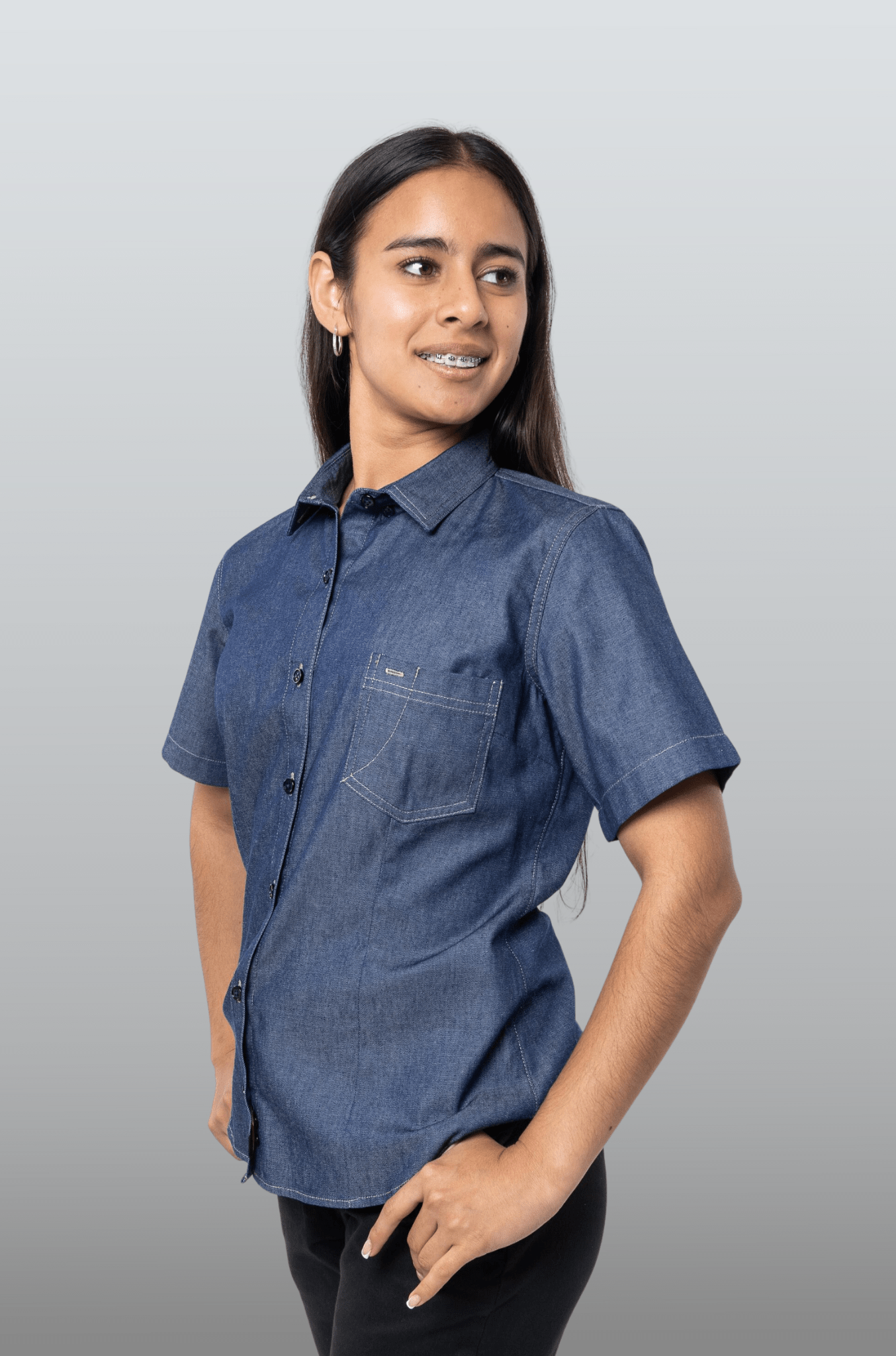 CAMISA EJECUTIVA SLIM FIT MONTANA MUJER