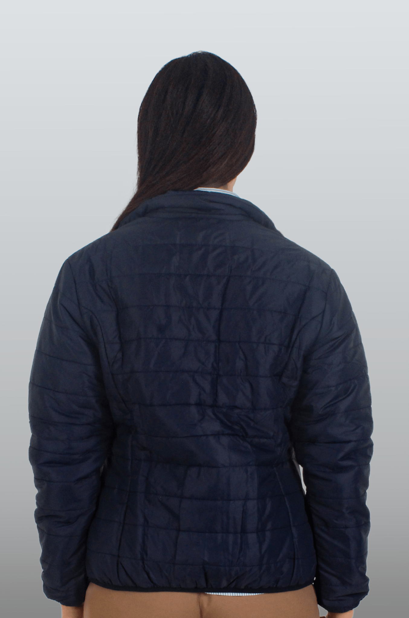 CHAMARRA CAPITONADA ALASKA MUJER #Color_Azul Marino
