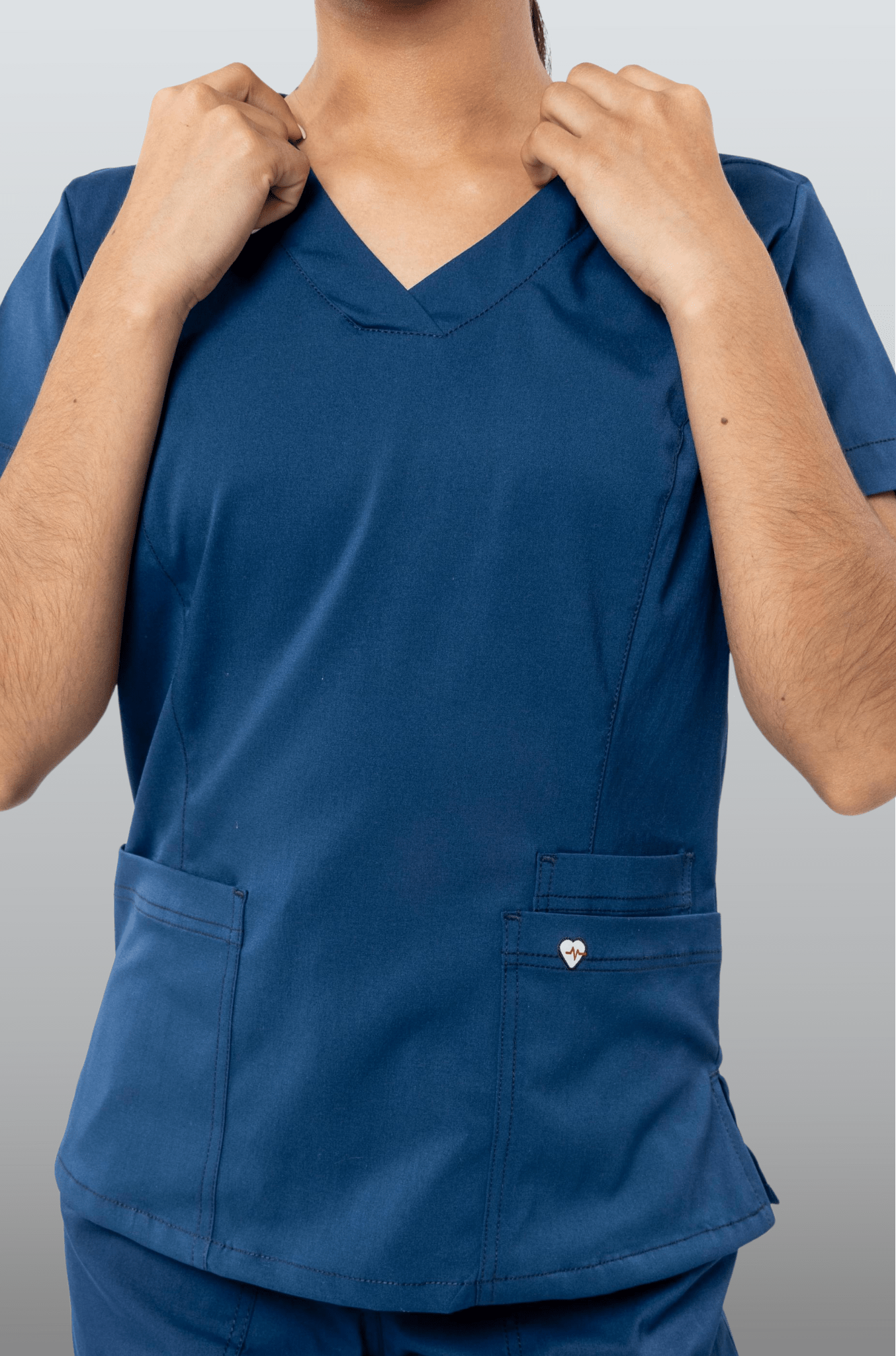 FILIPINA MÉDICA PARA SCRUB CAMBRIDGE MUJER #Color_Azul Marino 