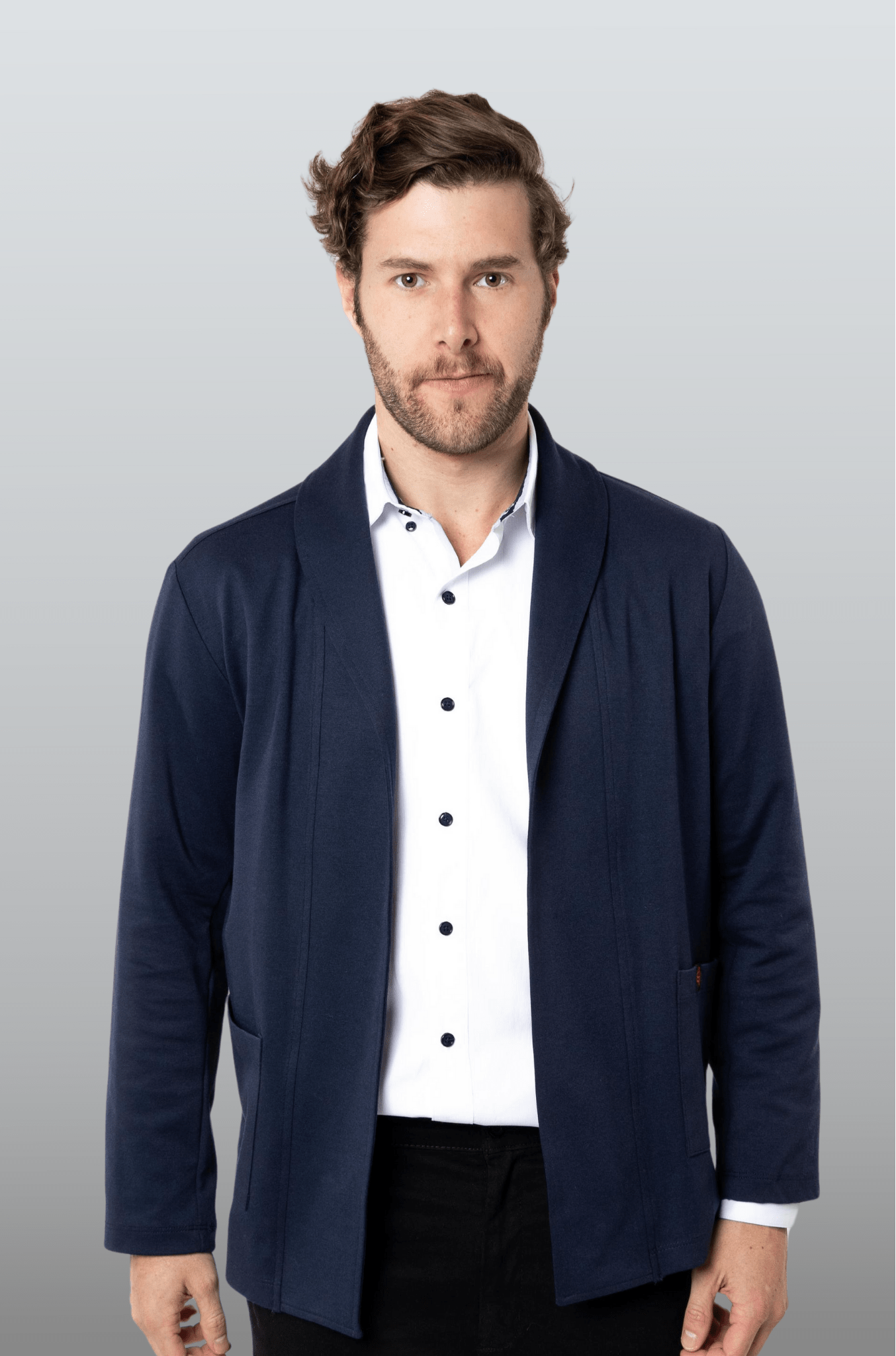 SACO TIPO BLAZER HOUSTON HOMBRE #Color_Azul Marino