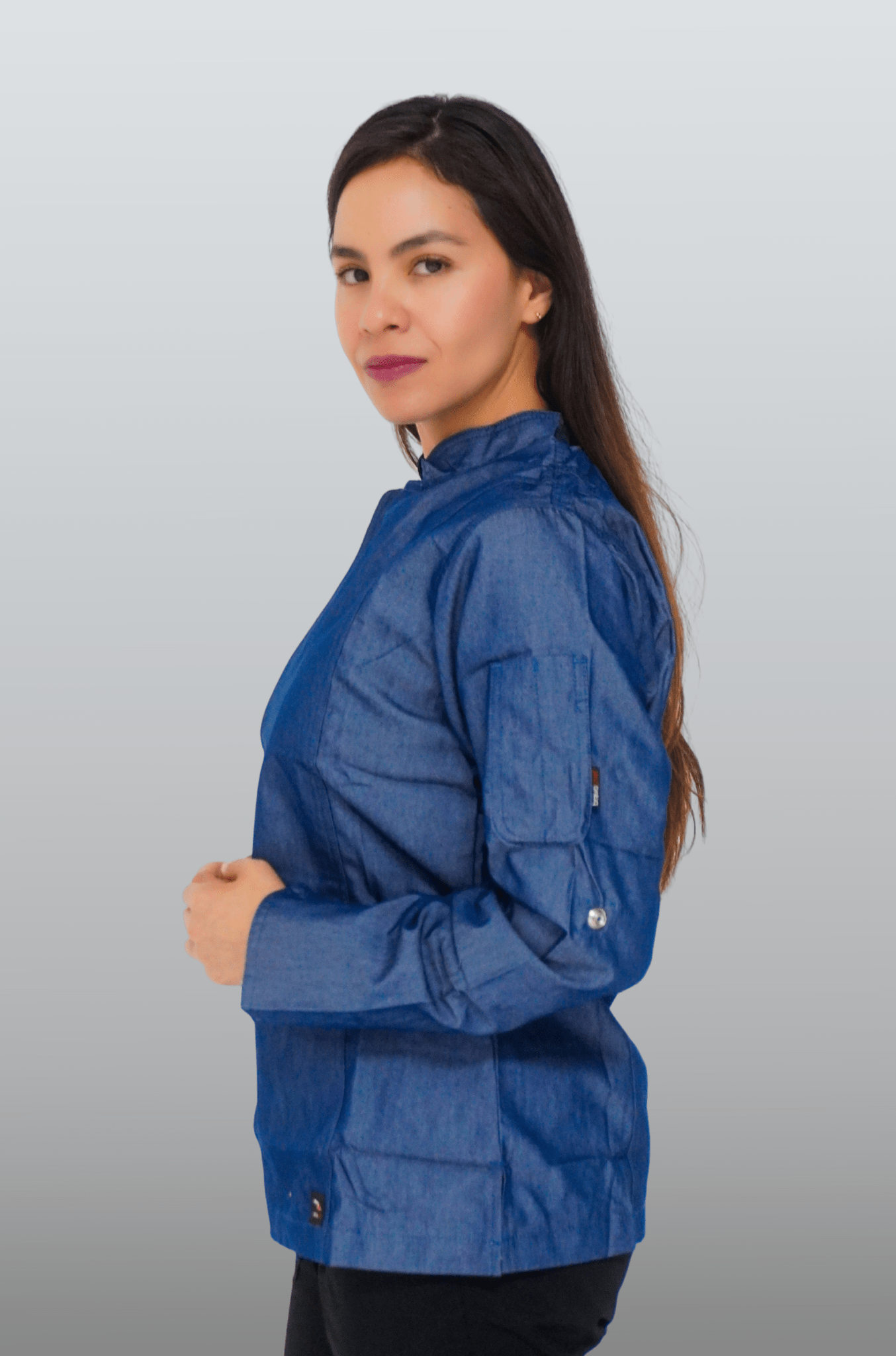 FILIPINA CHEF SLIM FIT DE MEZCLILLA CALIFORNIA MUJER