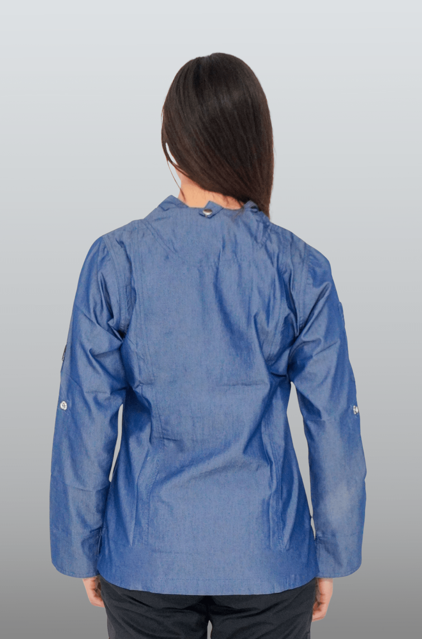 FILIPINA CHEF SLIM FIT DE MEZCLILLA CALIFORNIA MUJER