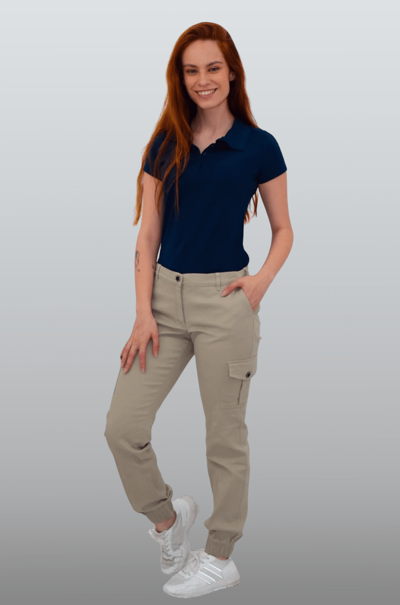 PLAYERA TIPO POLO ESTAMBUL MUJER #Color_Azul Marino