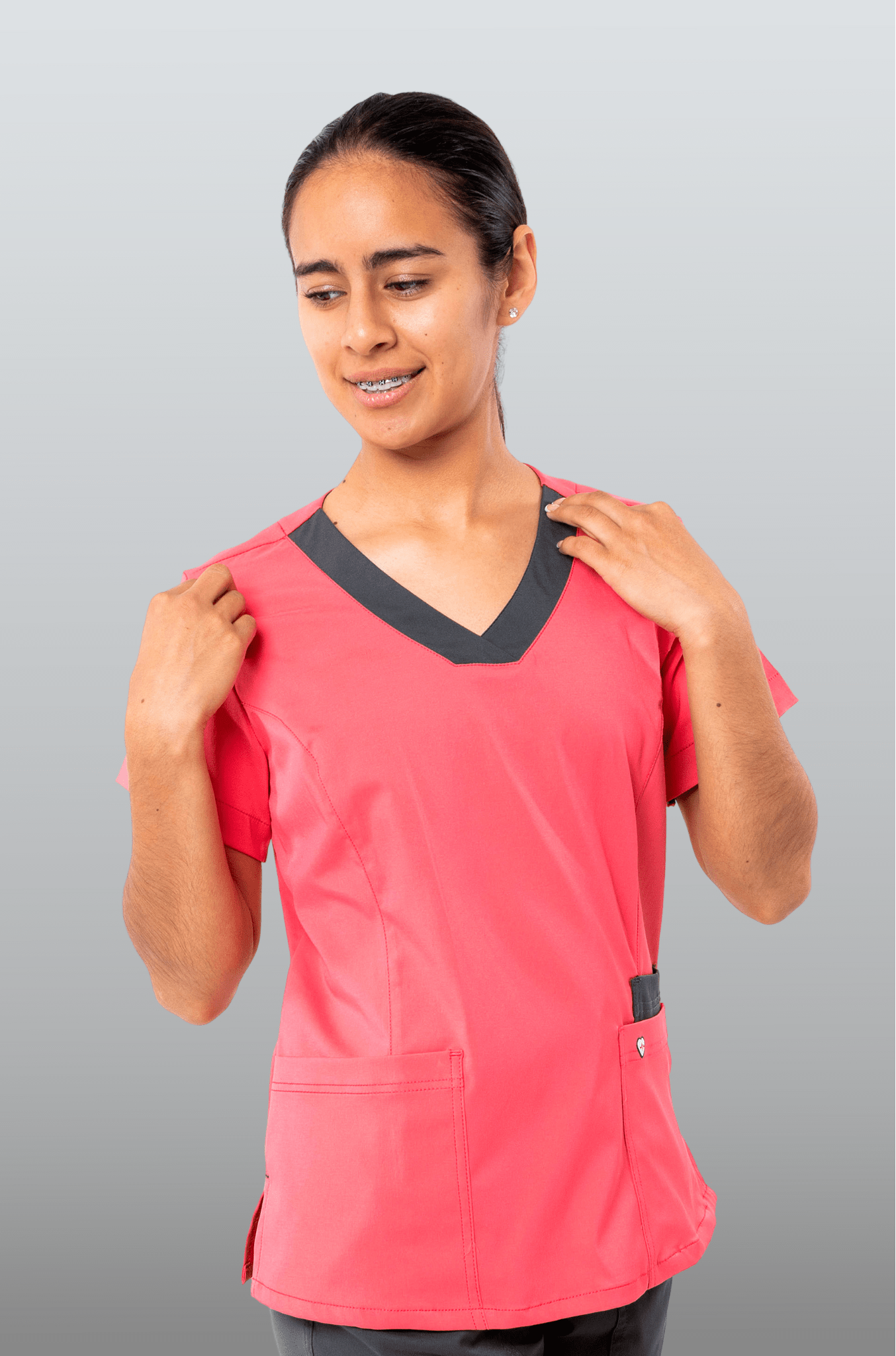FILIPINA MÉDICA PARA SCRUB OPORTO MUJER #Color_Rosa