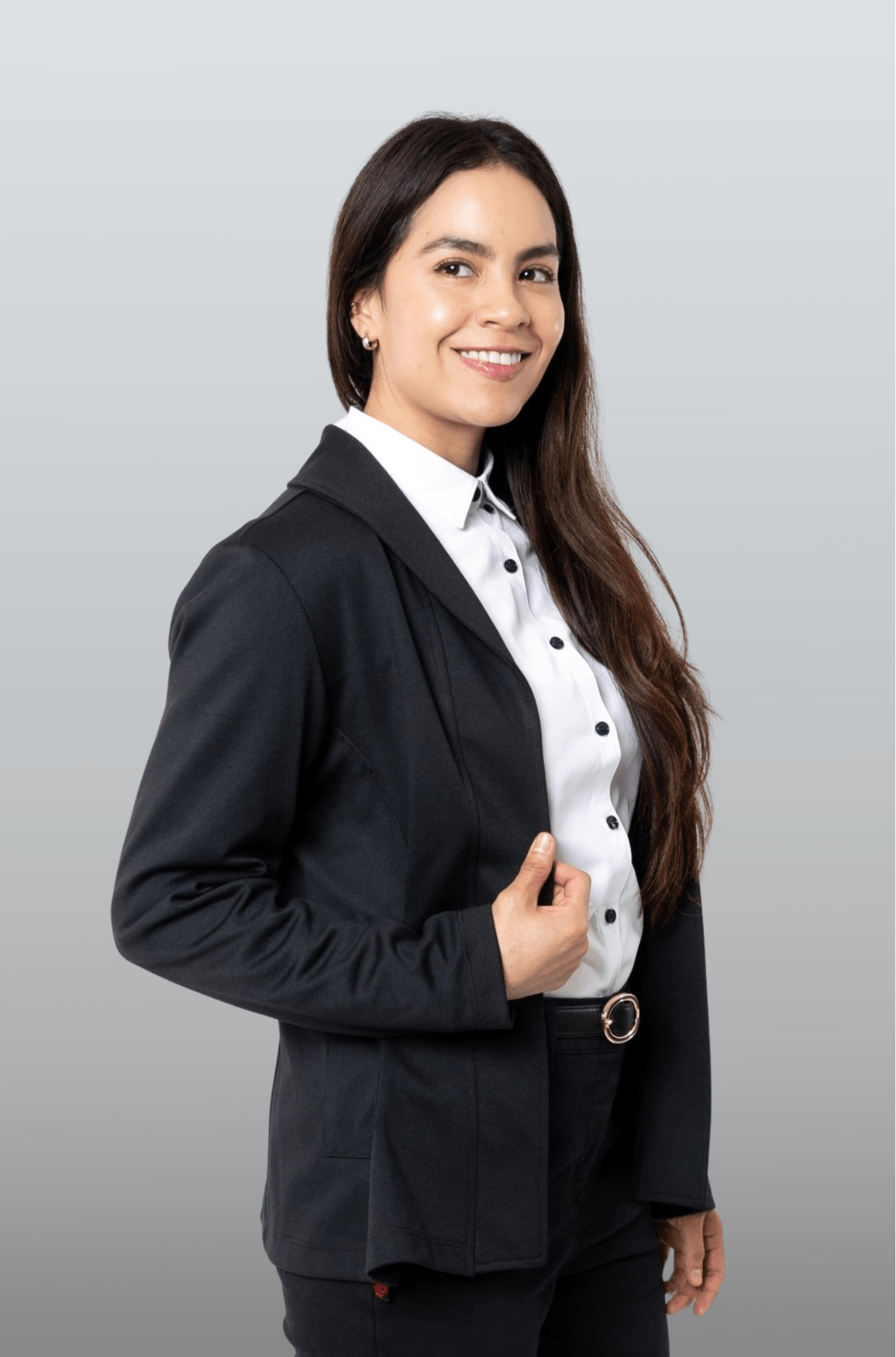 SACO TIPO BLAZER HOUSTON MUJER #Color_Negro