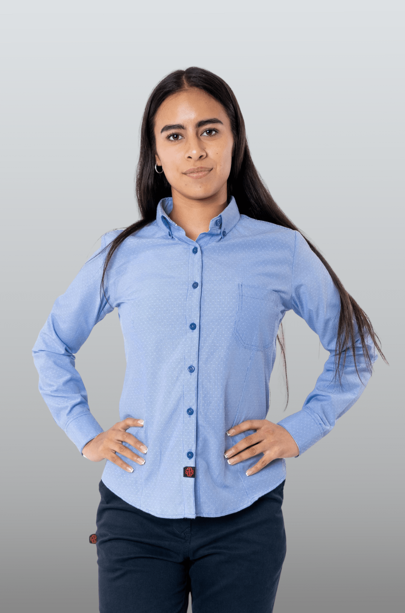 CAMISA EJECUTIVA SLIM FIT GINEBRA MUJER