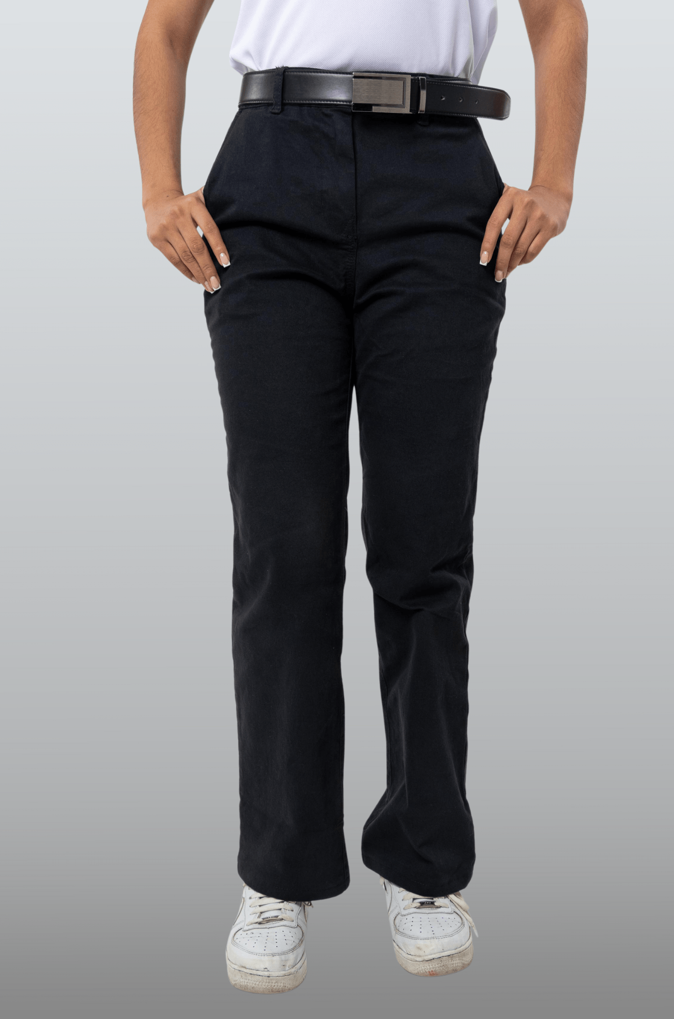 PANTALÓN CASUAL DETROIT MUJER #Color_Negro