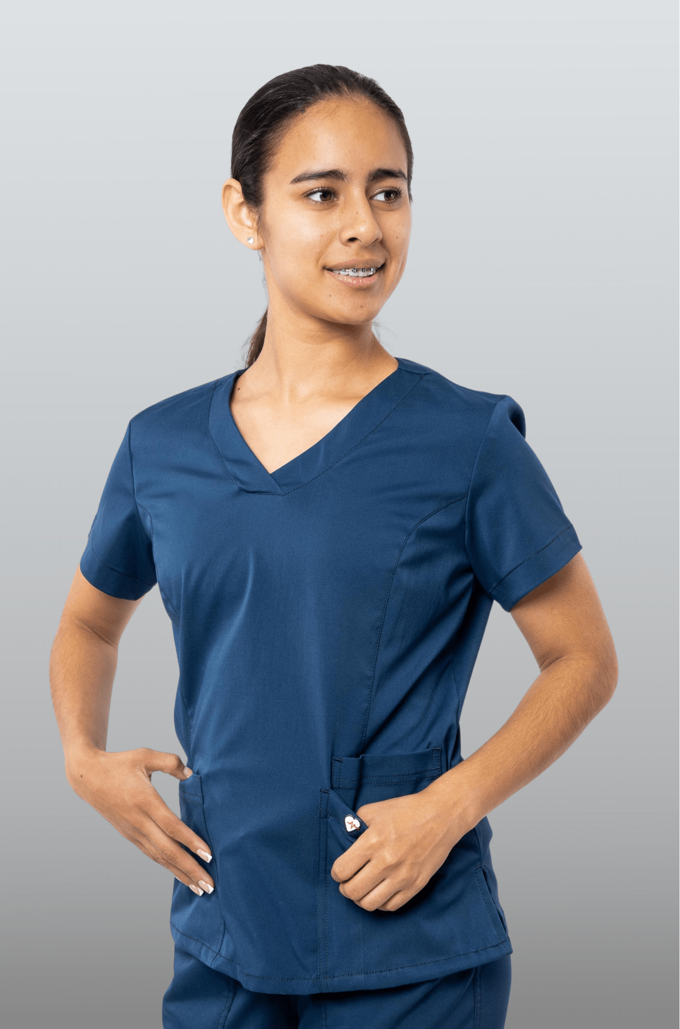 FILIPINA MÉDICA PARA SCRUB CAMBRIDGE MUJER #Color_Azul Marino 