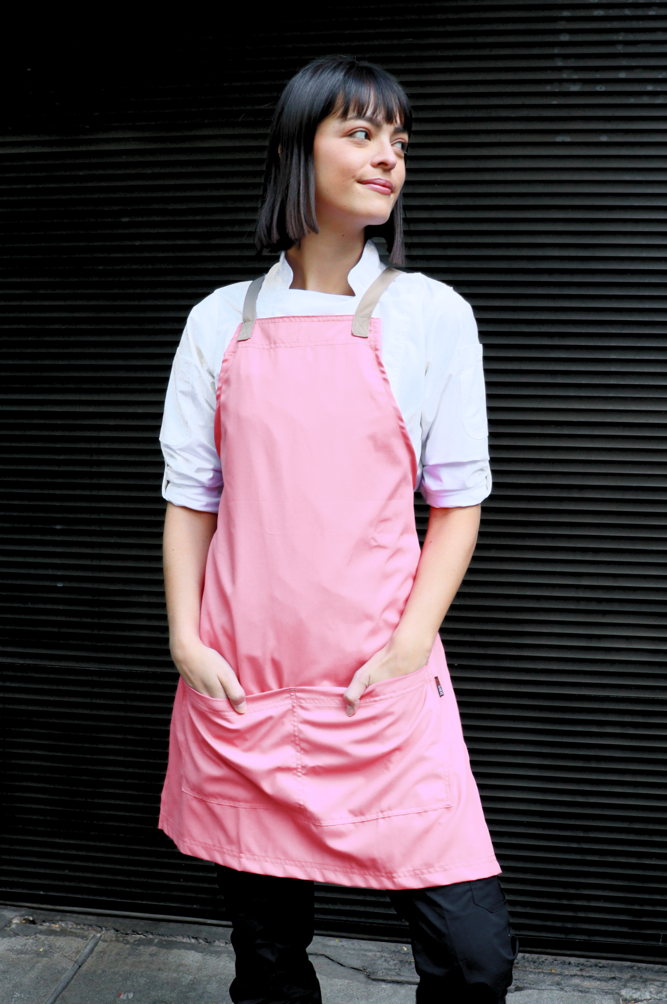 MANDIL DE PETO LIMA #Color_Rosa
