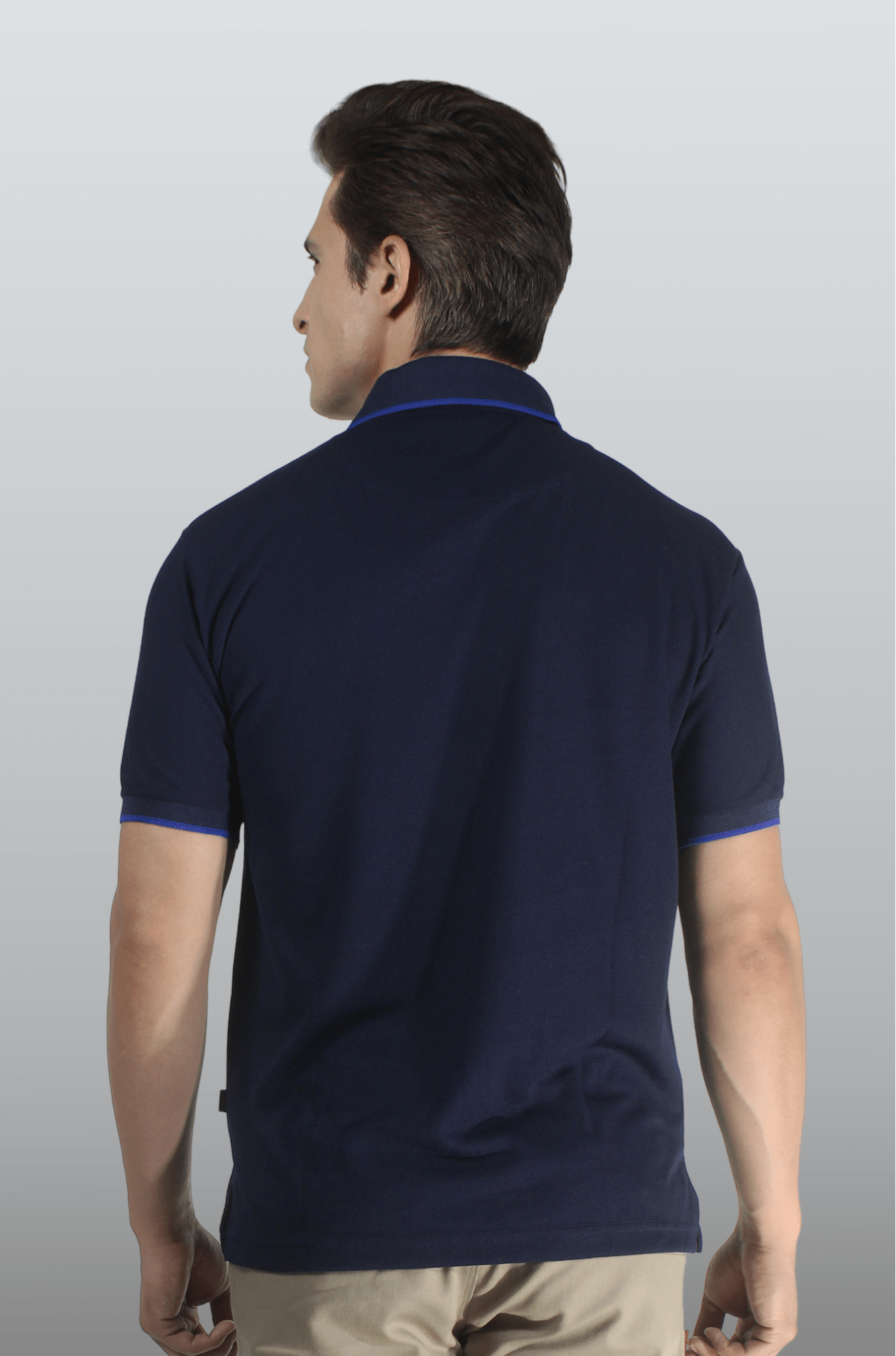 PLAYERA POLO DRY FIT ÁMSTERDAM HOMBRE #Color_Azul Marino