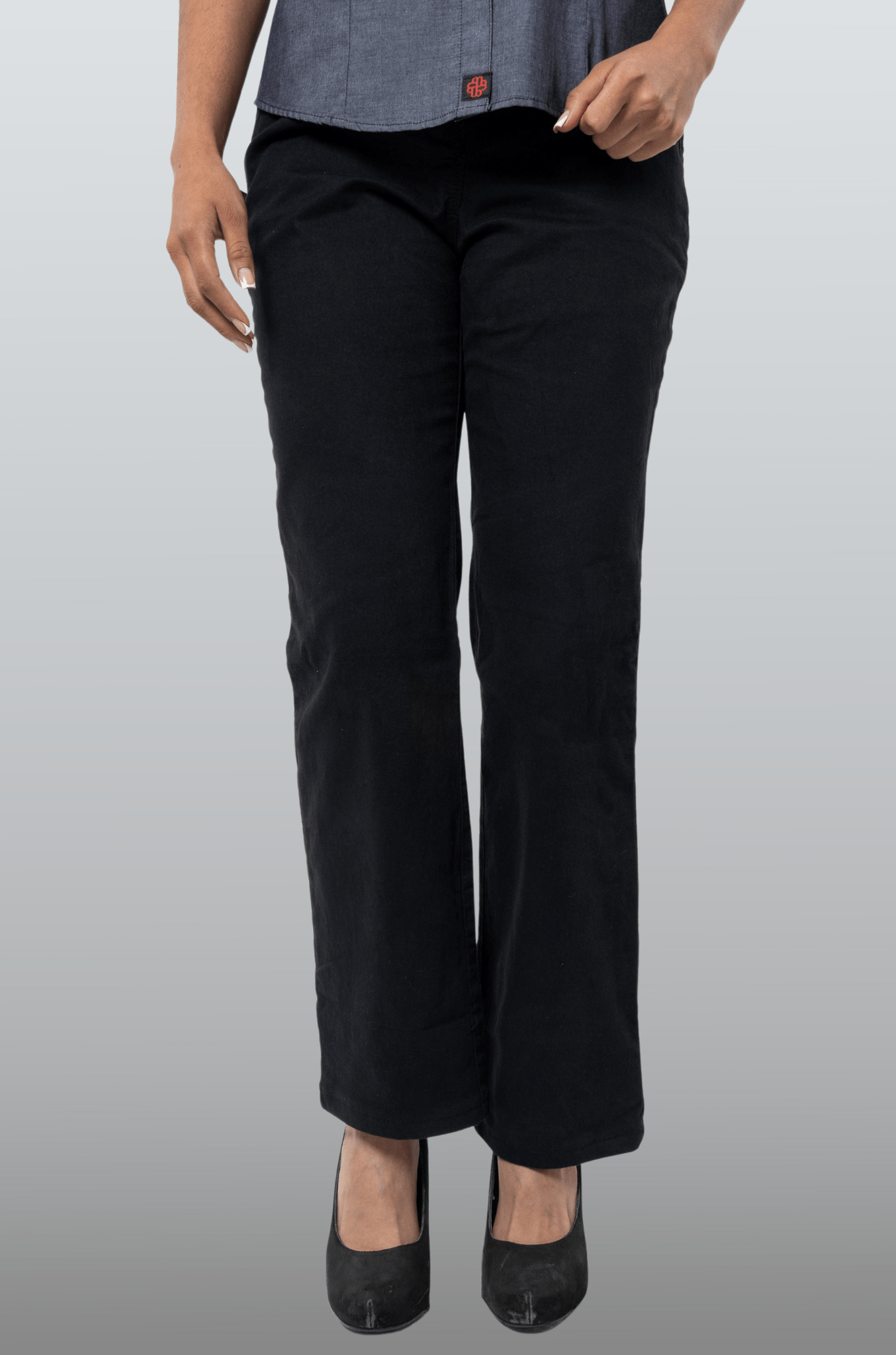 PANTALÓN CASUAL DETROIT MUJER #Color_Negro