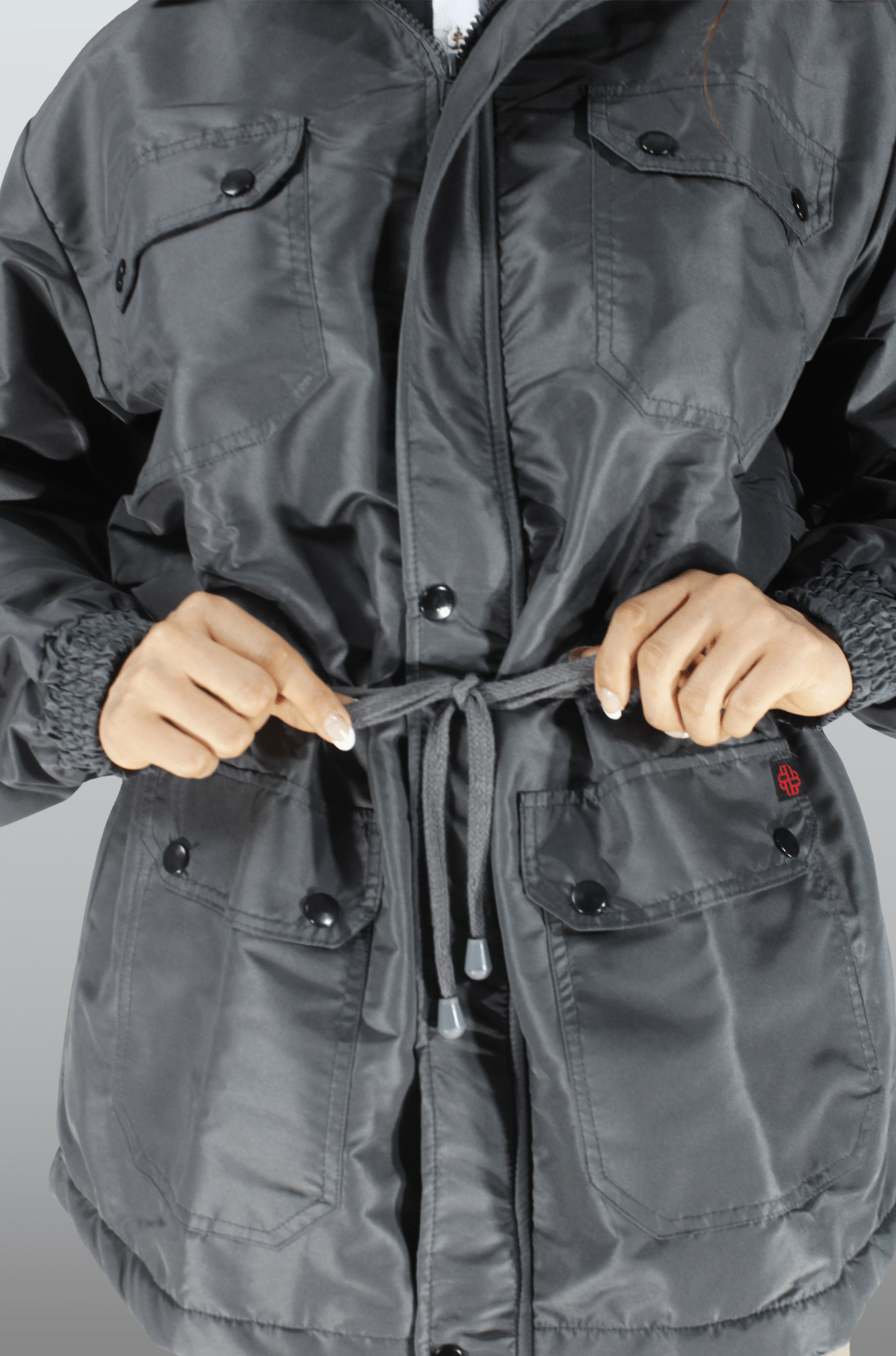 CAZADORA ISLANDIA COLOR GRIS