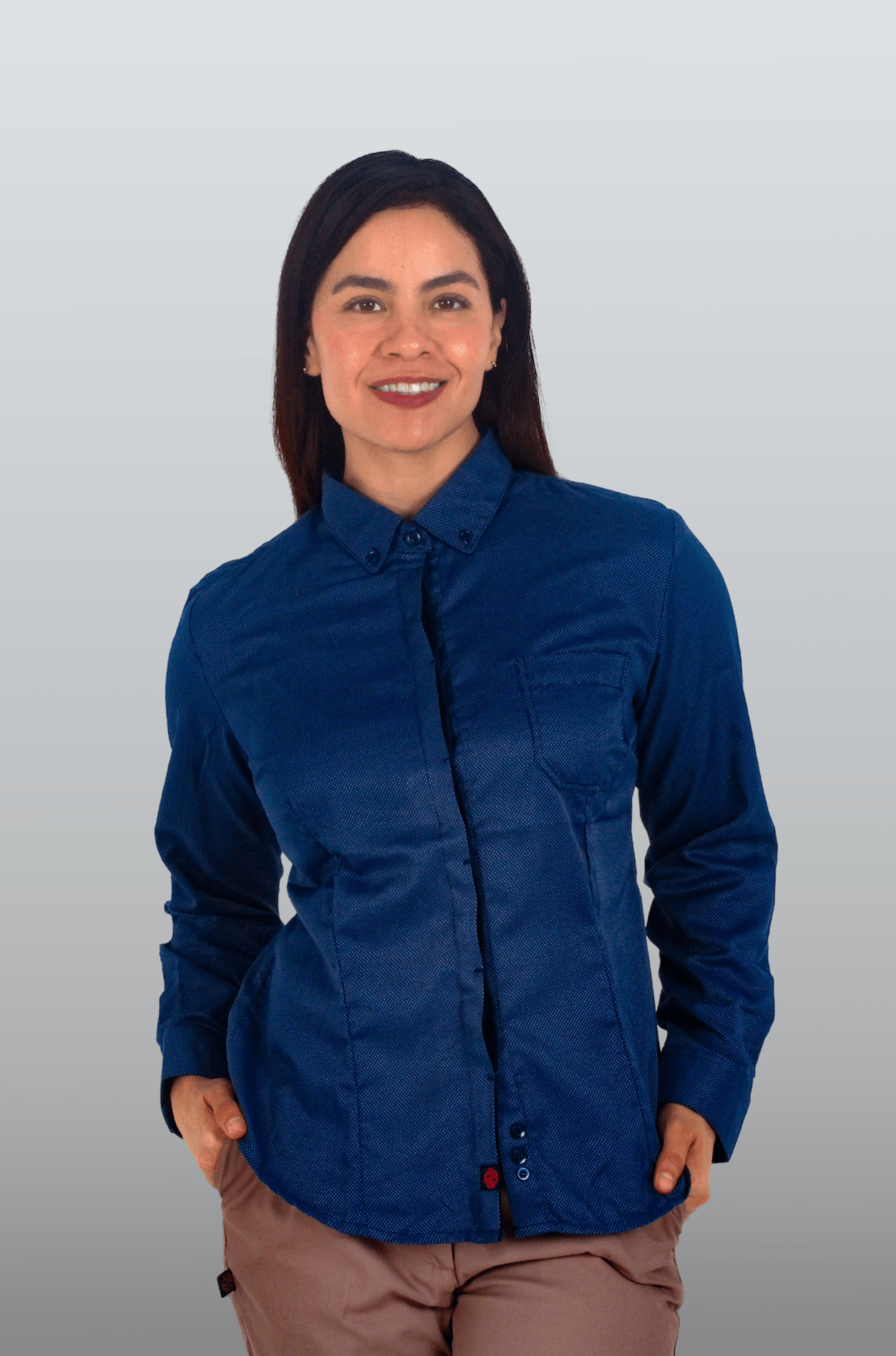 CAMISA CASUAL SLIM FIT MONTREAL MUJER
