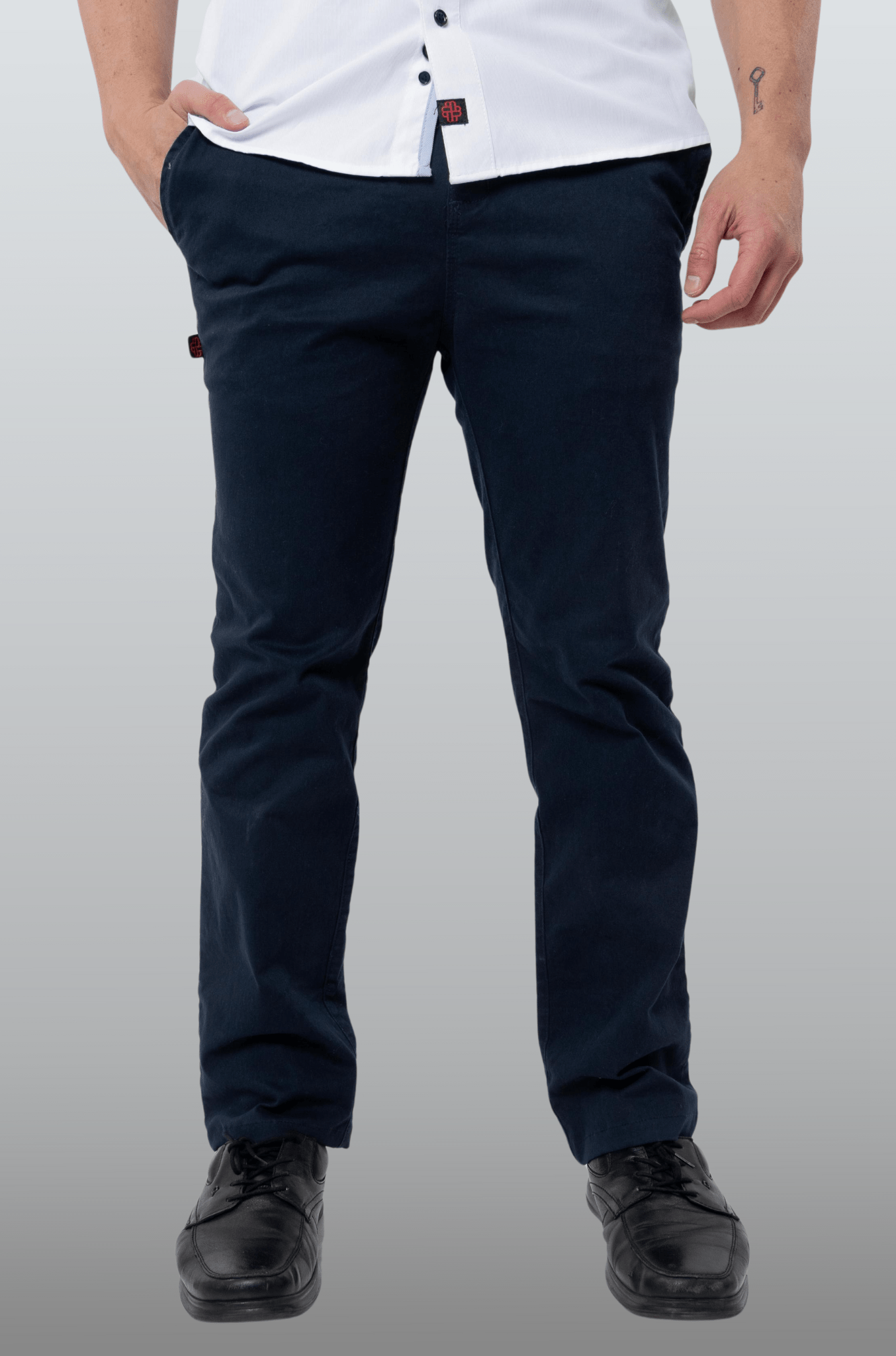 PANTALÓN CASUAL DETROIT HOMBRE #Color_Azul Marino