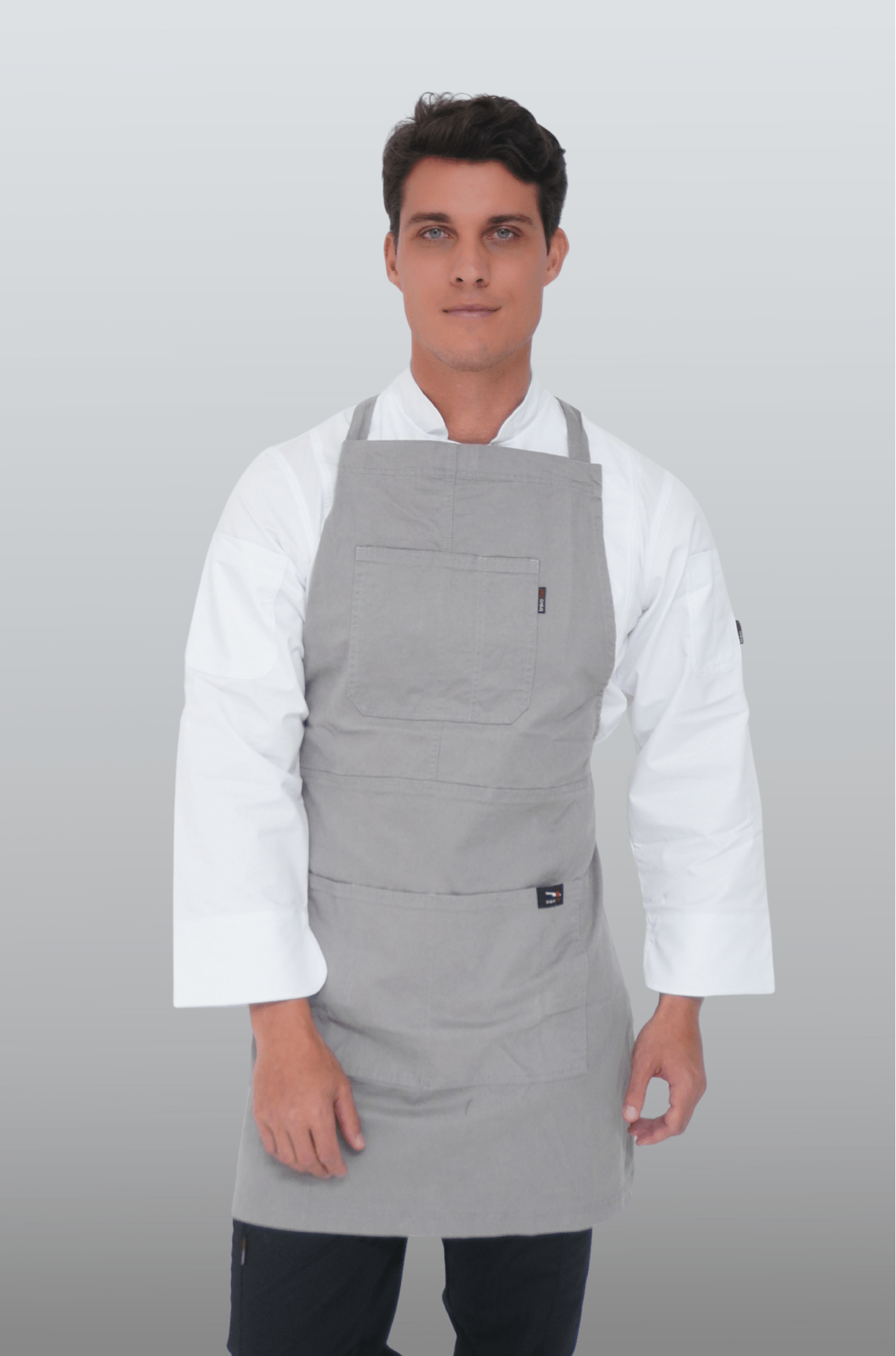 MANDIL TOSCANA UNISEX #Color_Gris