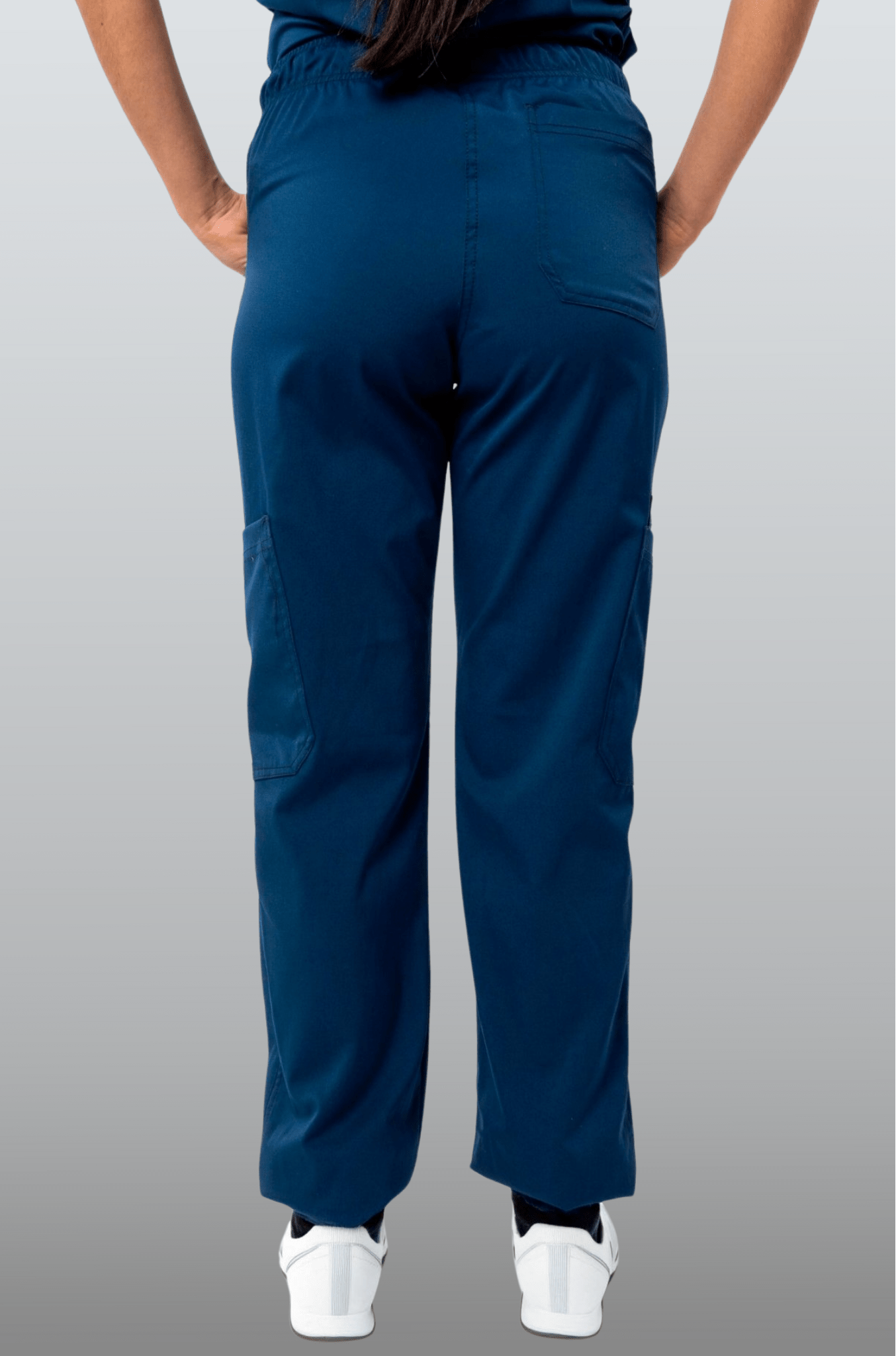 PANTALÓN MÉDICO JOGGER PARA SCRUB ATENAS MUJER #Color_Azul Marino