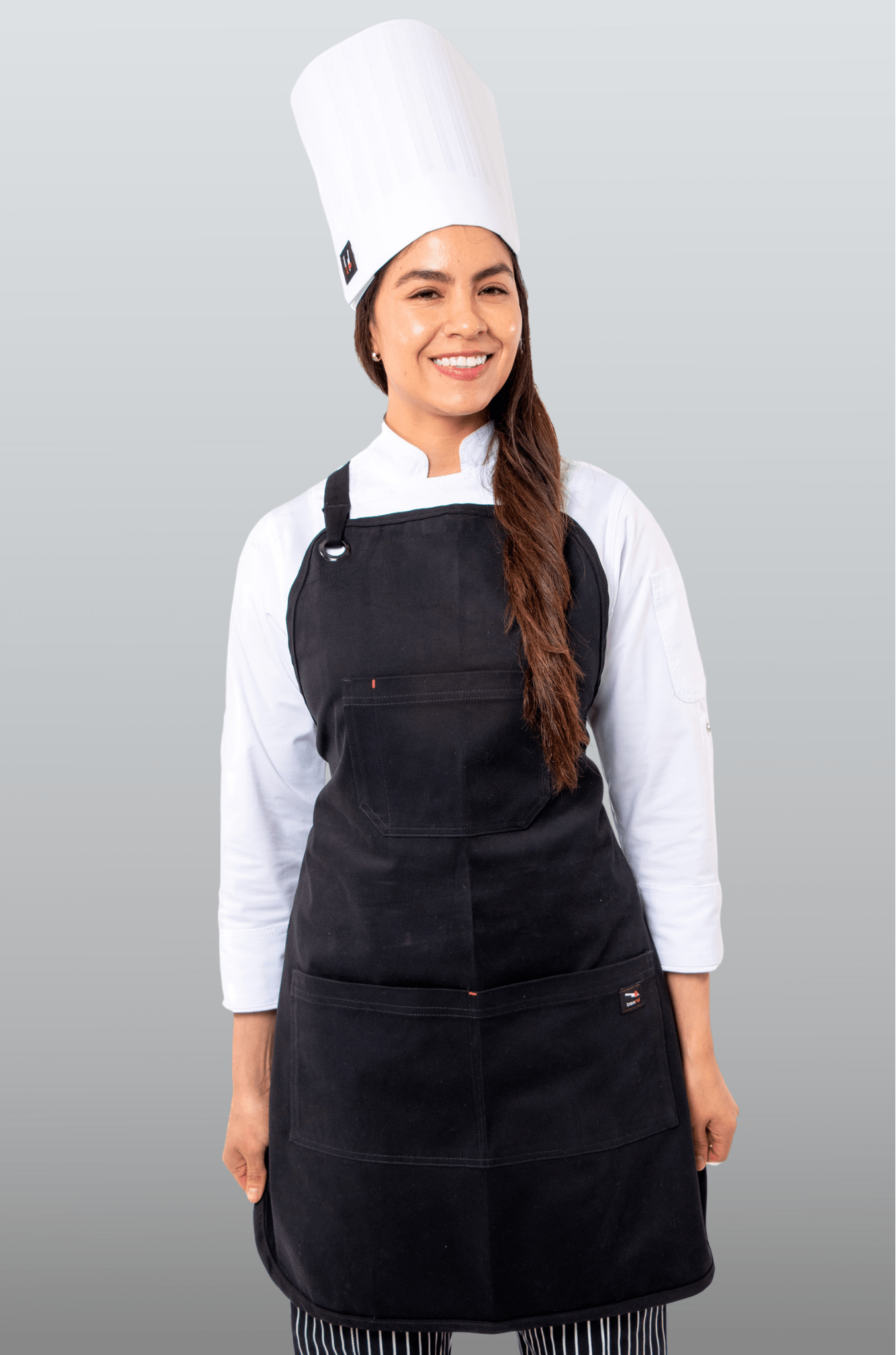 MANDIL DE CHEF PRAGA DE GABARDINA