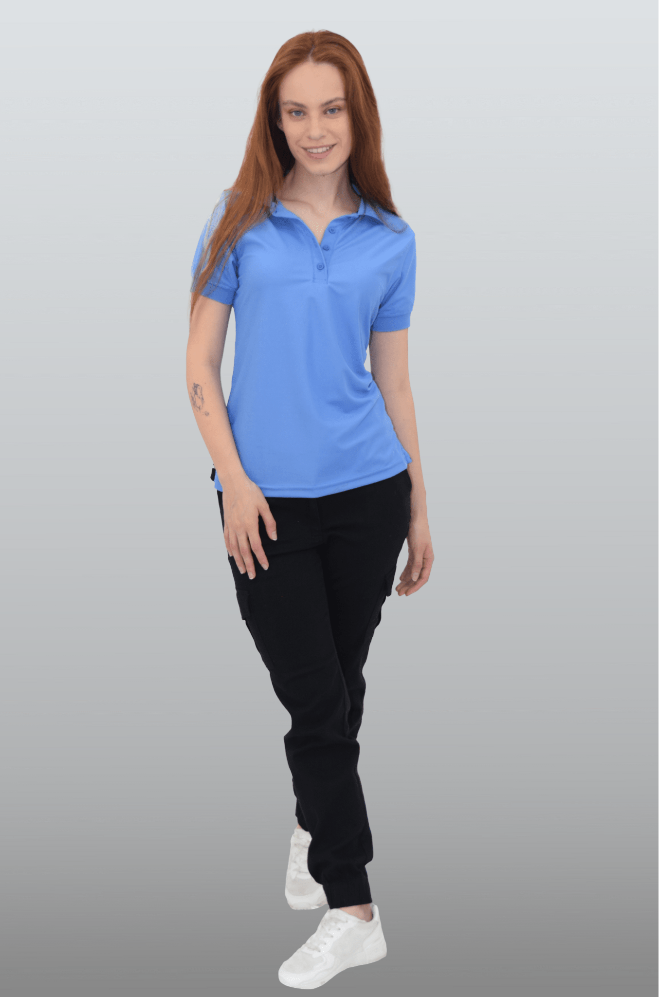 PANTALÓN CARGO JOGGER LORETO MUJER #Color_Negro