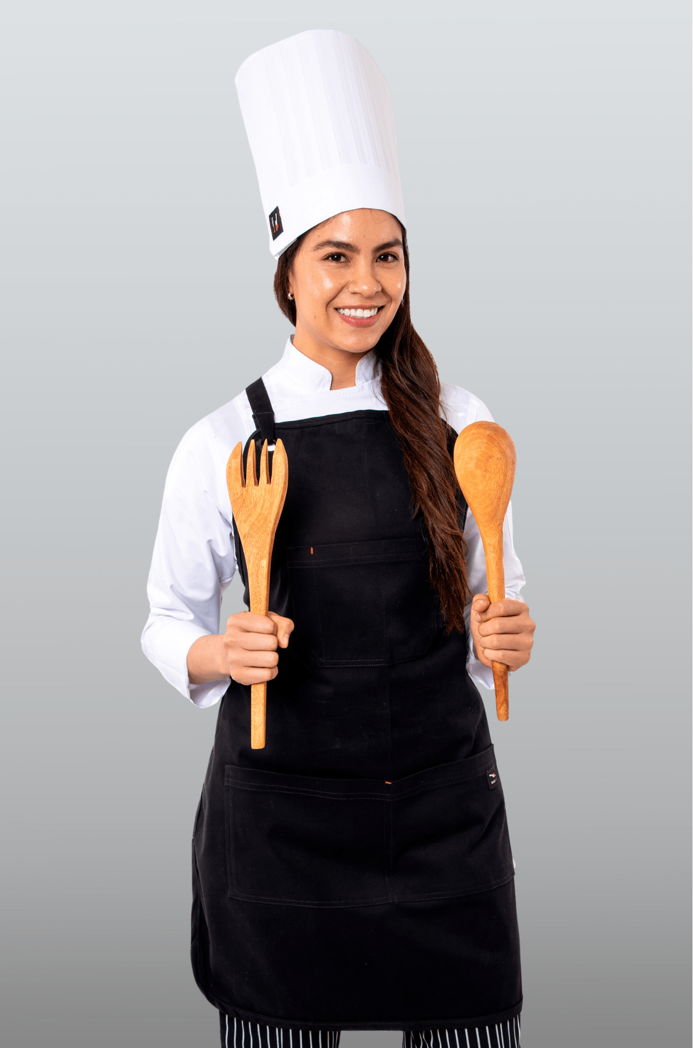 MANDIL DE CHEF PRAGA DE GABARDINA