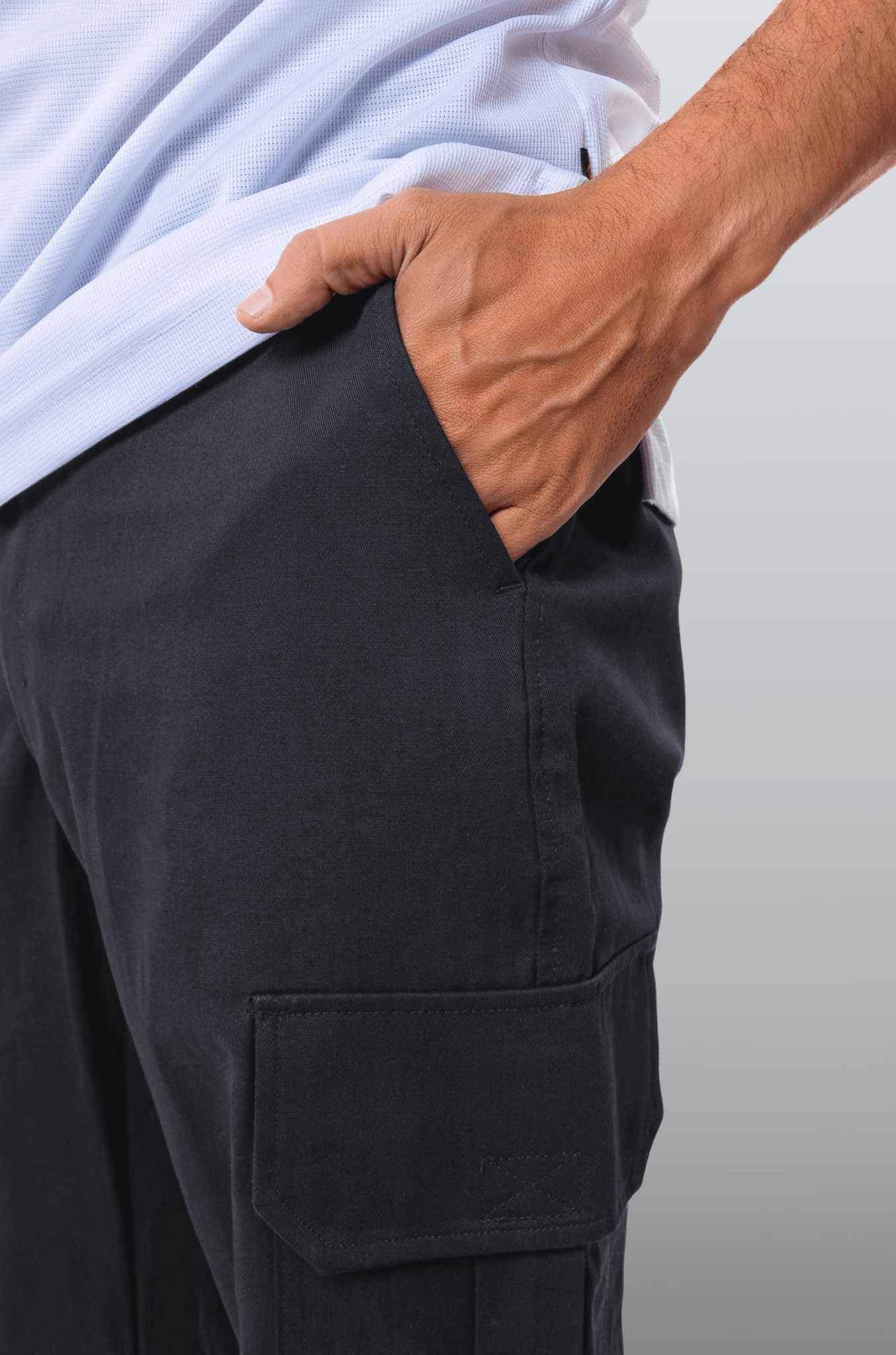 PANTALÓN DE TRABAJO TIPO CARGO TORONTO HOMBRE #Color_Gris