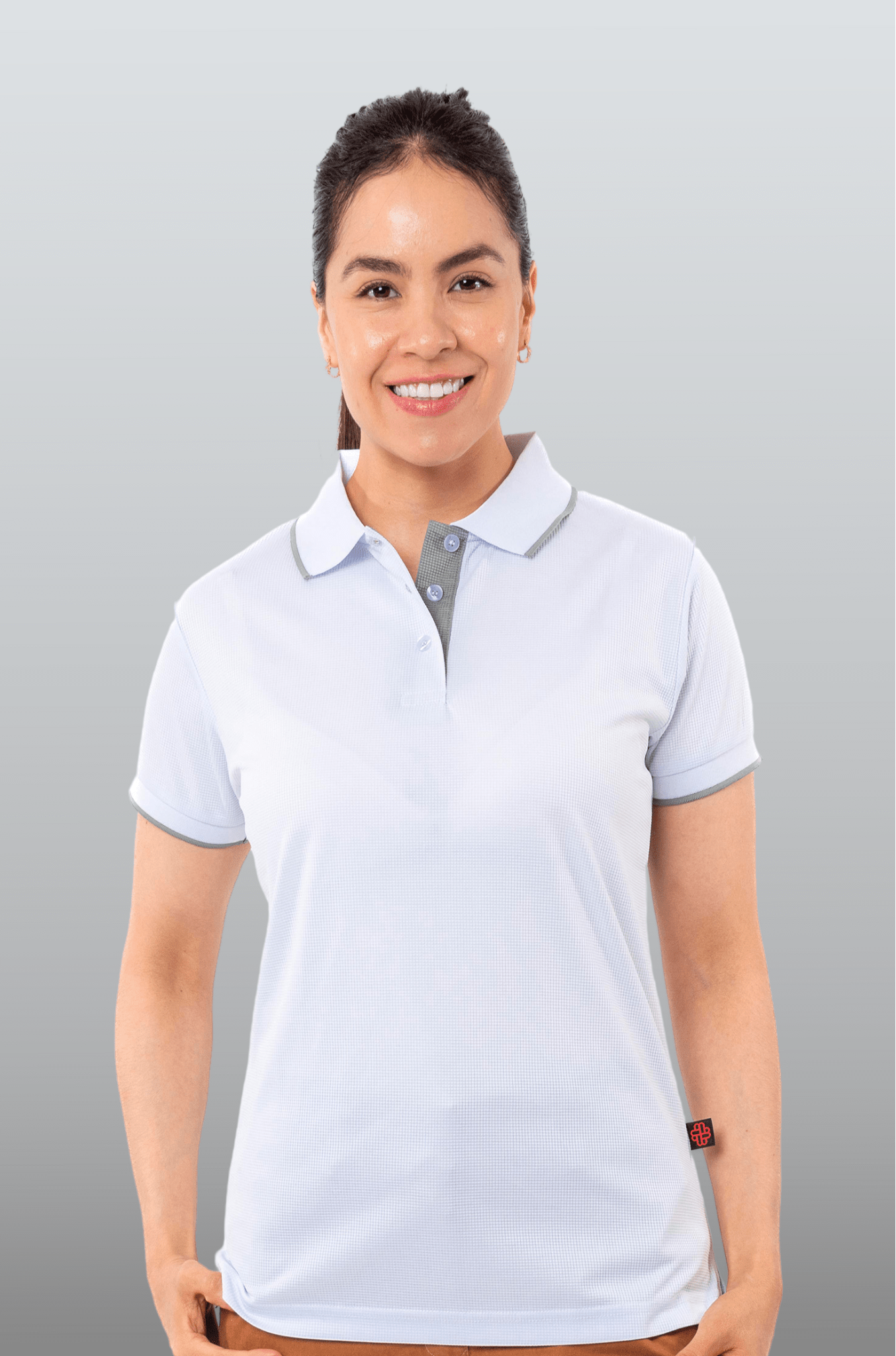 PLAYERA POLO BUENOS AIRES MUJER #Color_Blanco