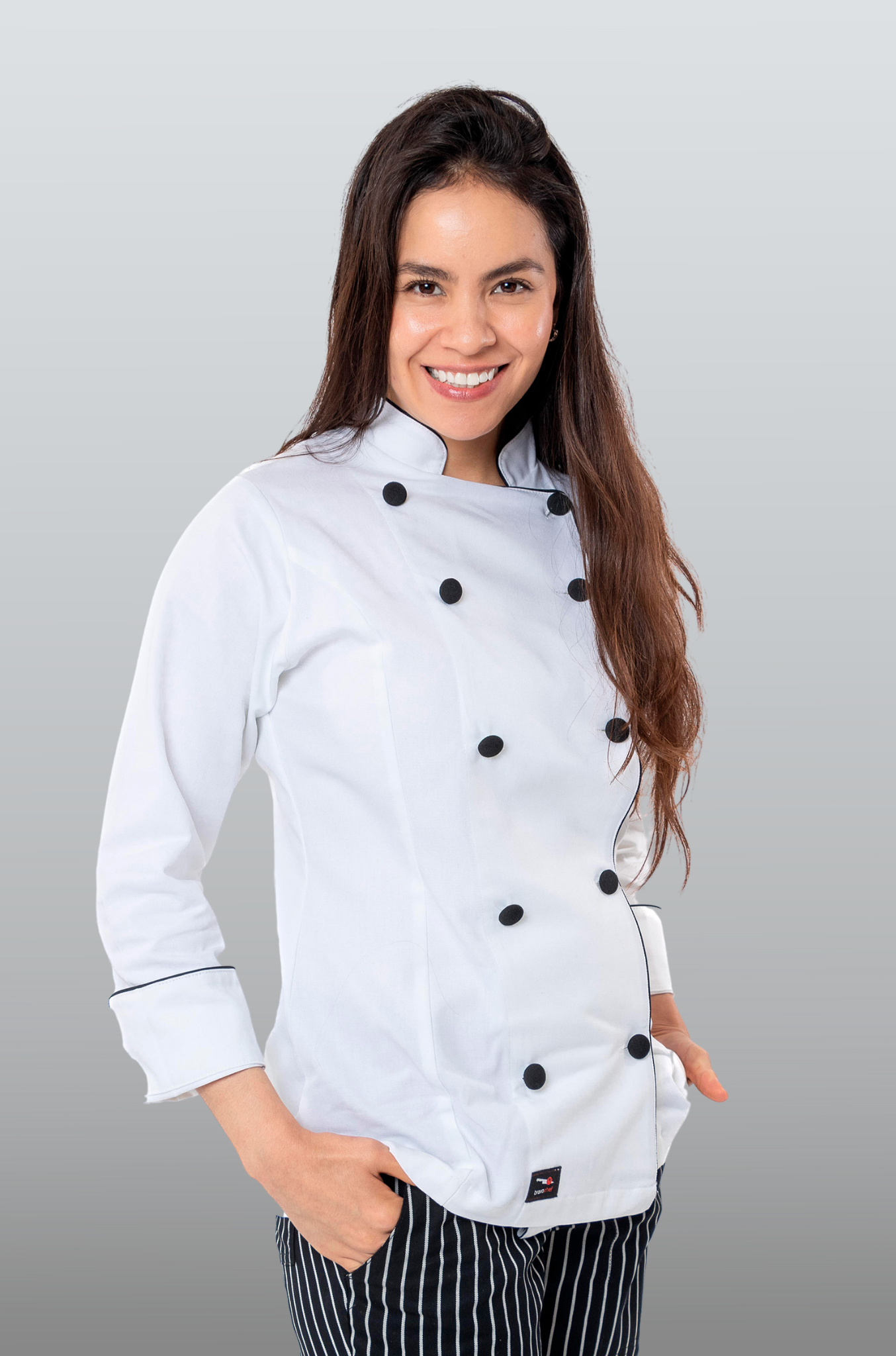 FILIPINA CHEF CORTE REGULAR VENECIA MUJER #Color_Blanco