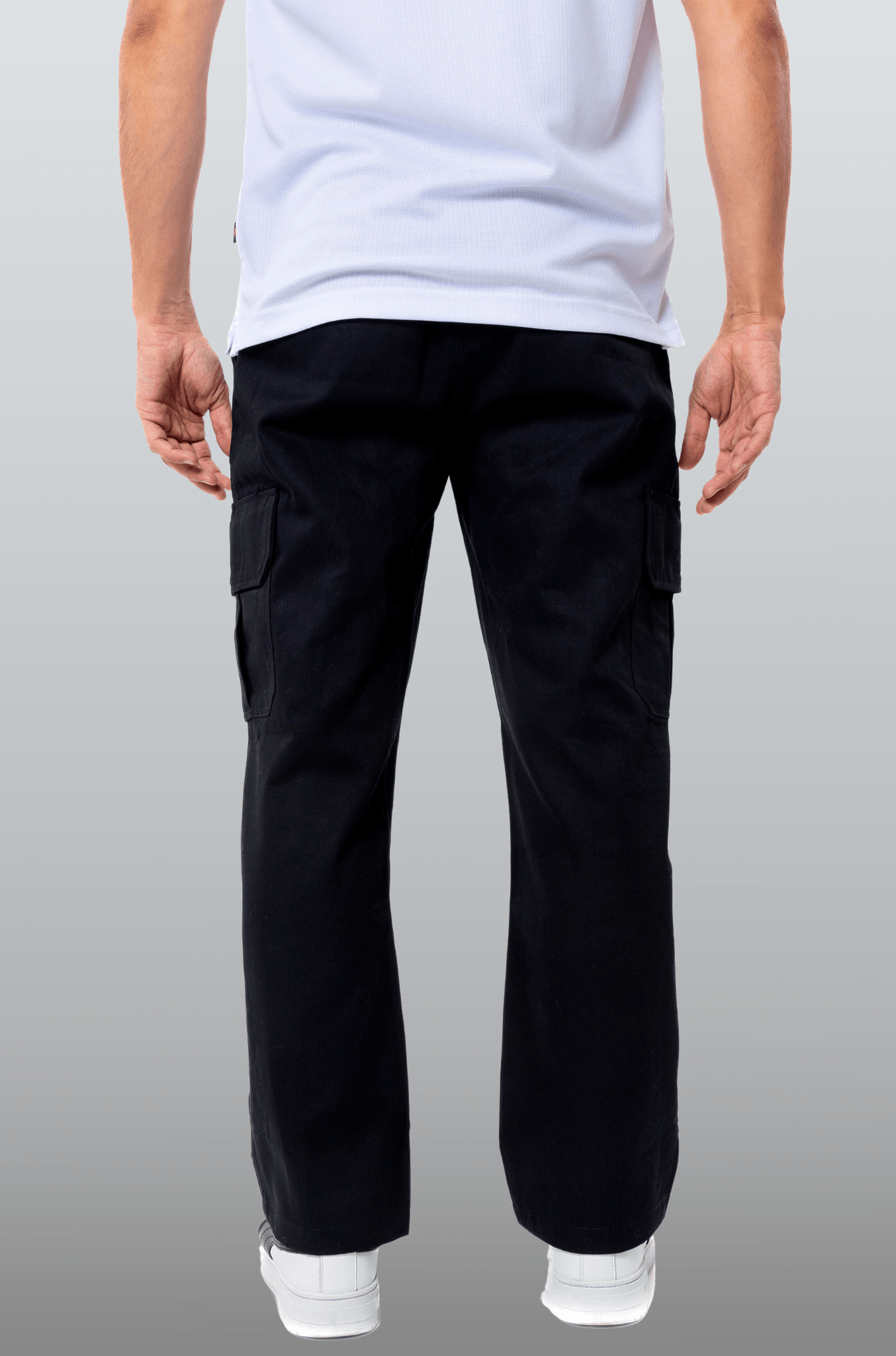 PANTALÓN DE TRABAJO TIPO CARGO TORONTO HOMBRE #Color_Negro
