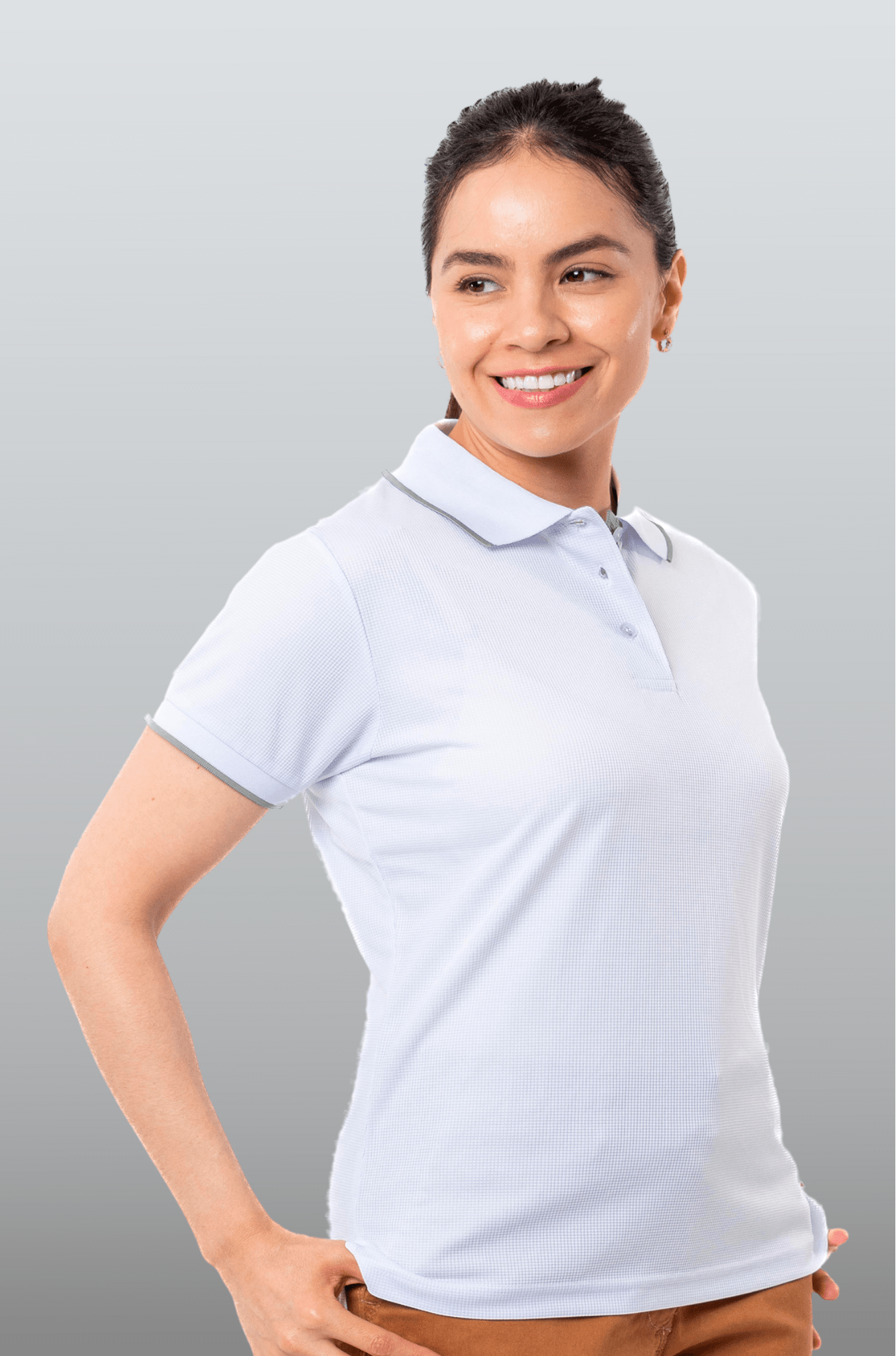 PLAYERA POLO BUENOS AIRES MUJER #Color_Blanco