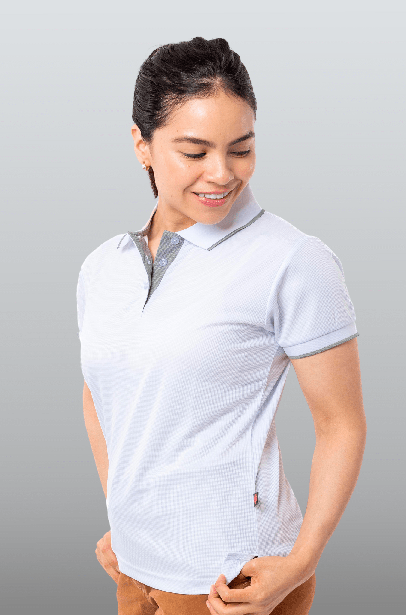 PLAYERA POLO BUENOS AIRES MUJER #Color_Blanco