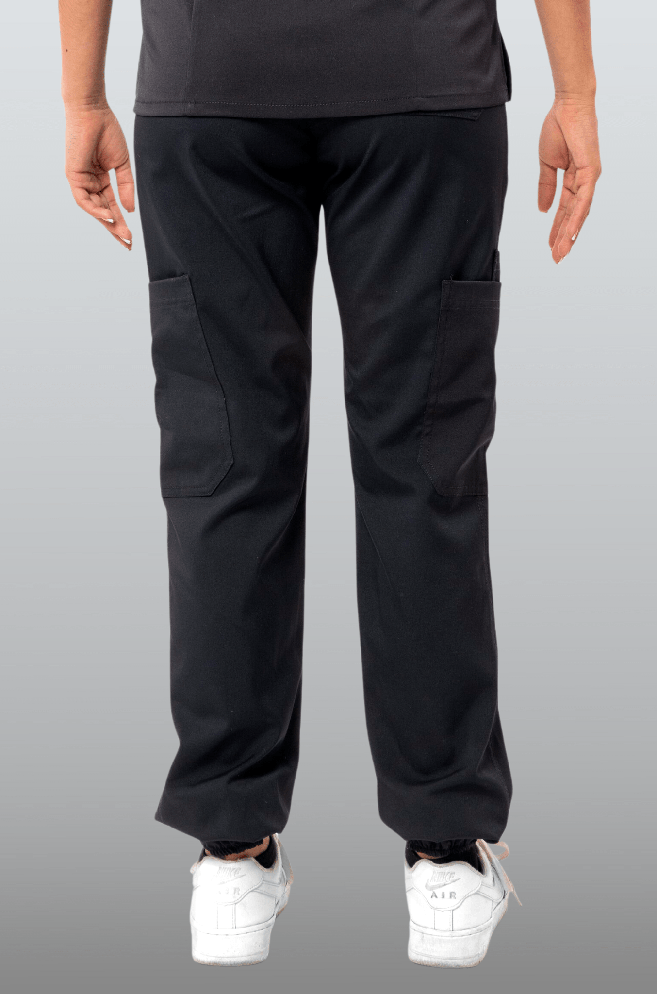 PANTALÓN MÉDICO JOGGER PARA SCRUB ATENAS MUJER #Color_Negro