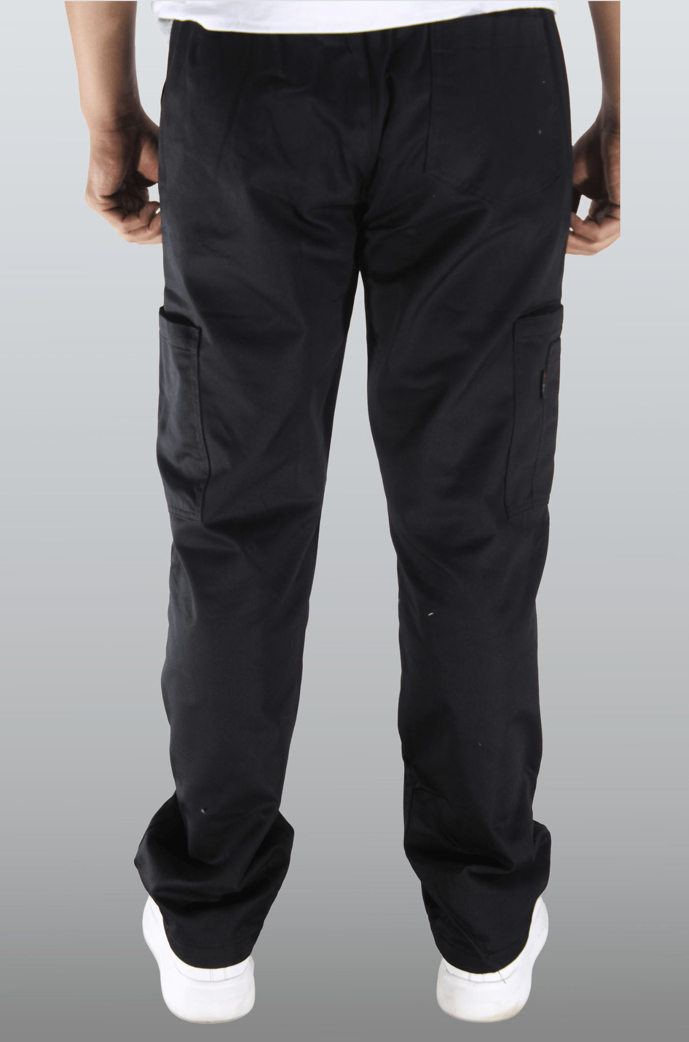 PANTALÓN CHEF RAYAS SEÚL HOMBRE #Color_Negro