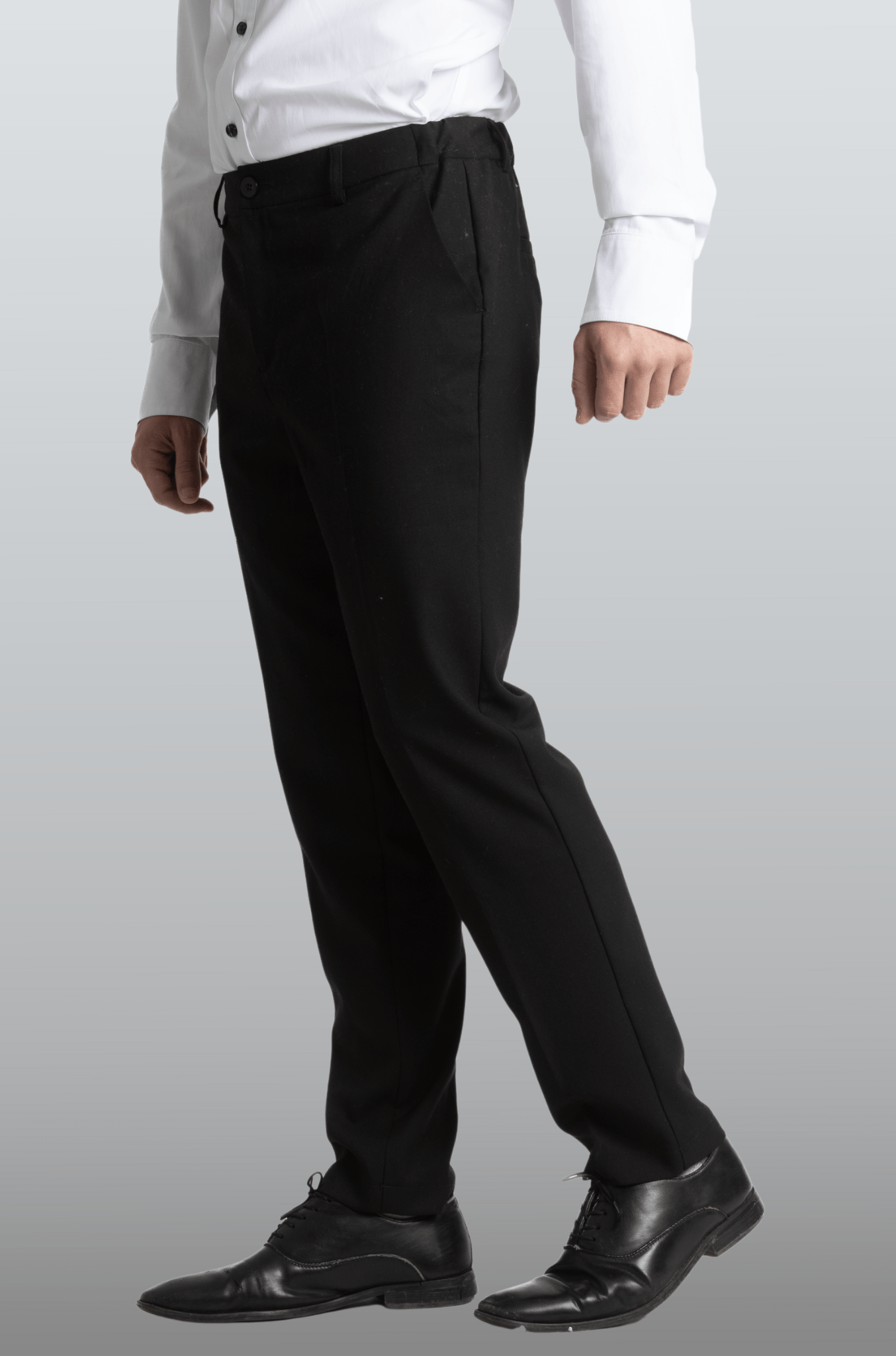 PANTALON RECTO VALENCIA CABALLERO #Color_Negro