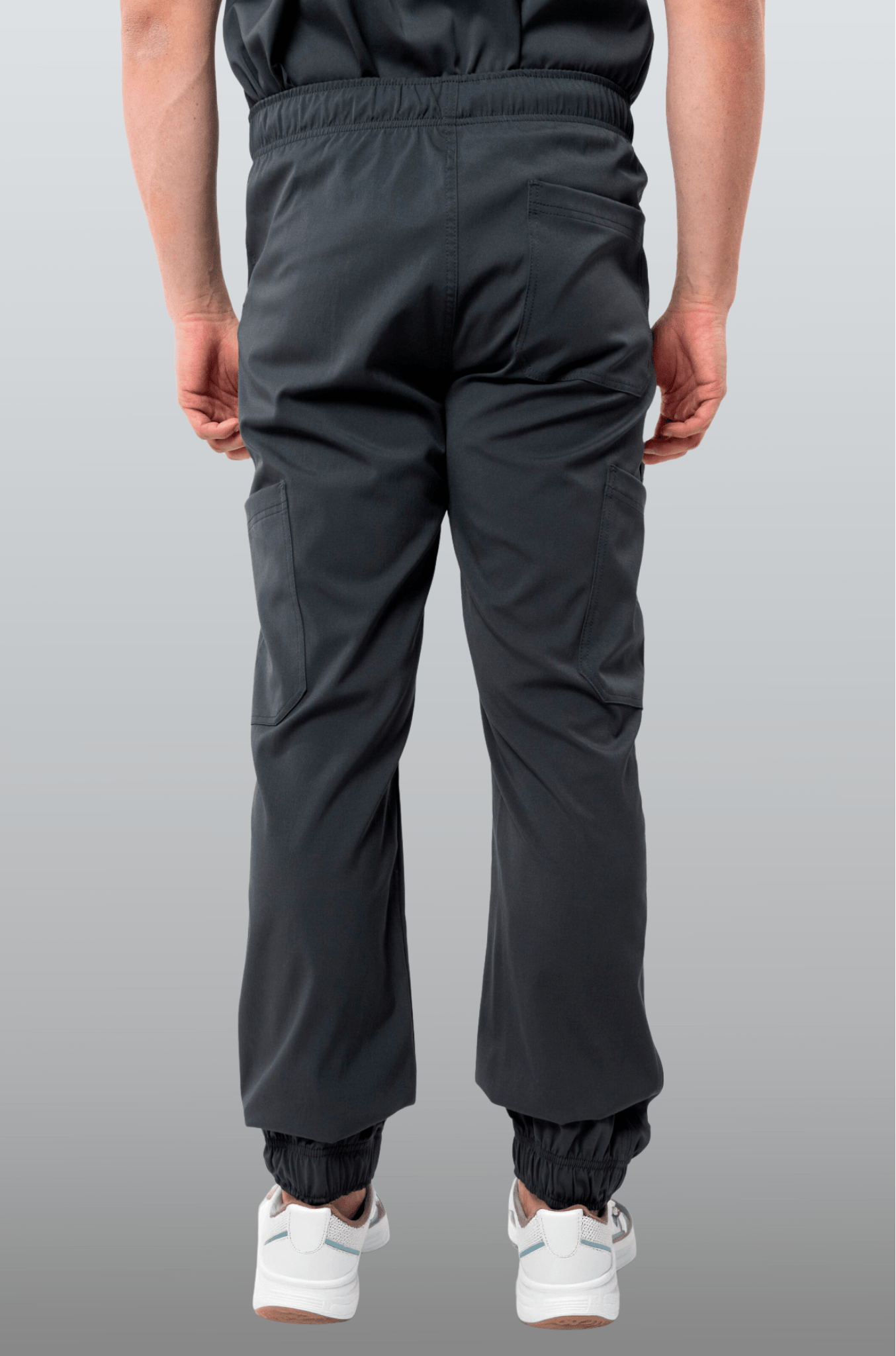 PANTALÓN MÉDICO JOGGER PARA SCRUB ATENAS HOMBRE #Color_Gris