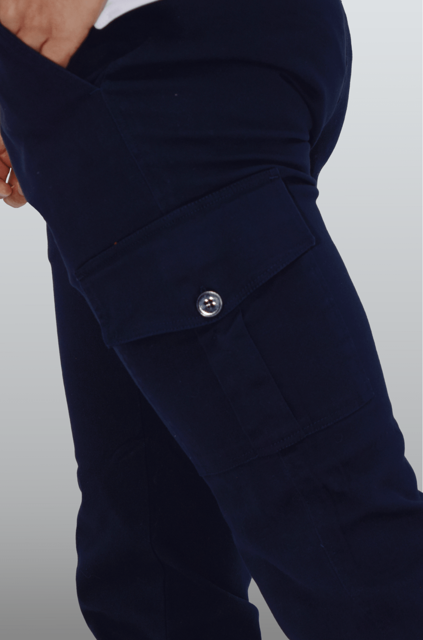 PANTALÓN CARGO JOGGER LORETO HOMBRE #Color_Azul Marino
