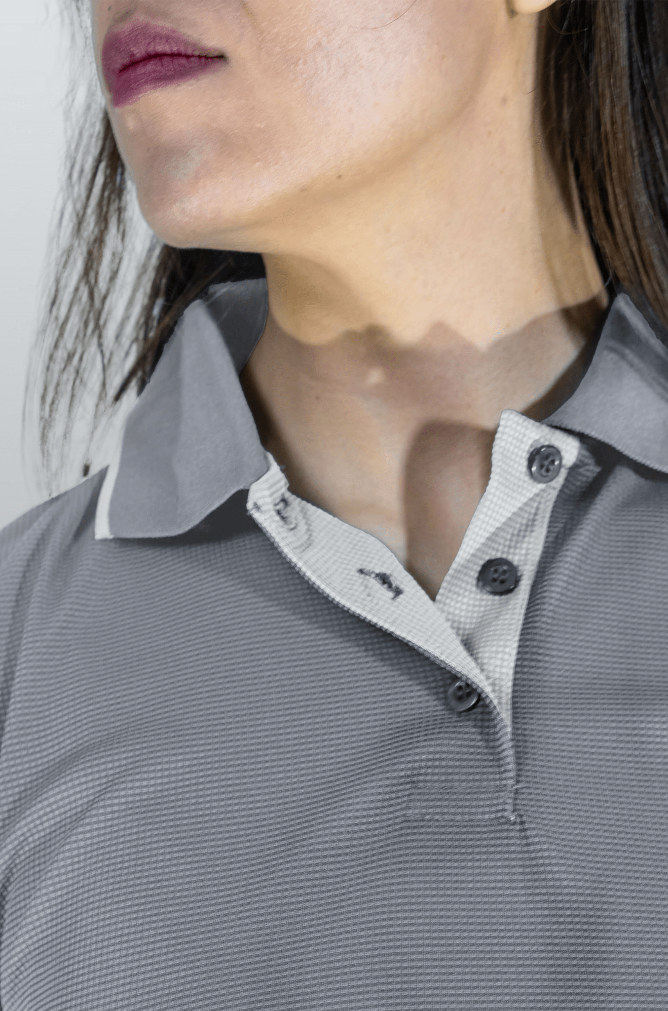 PLAYERA POLO BUENOS AIRES MUJER #Color_Gris