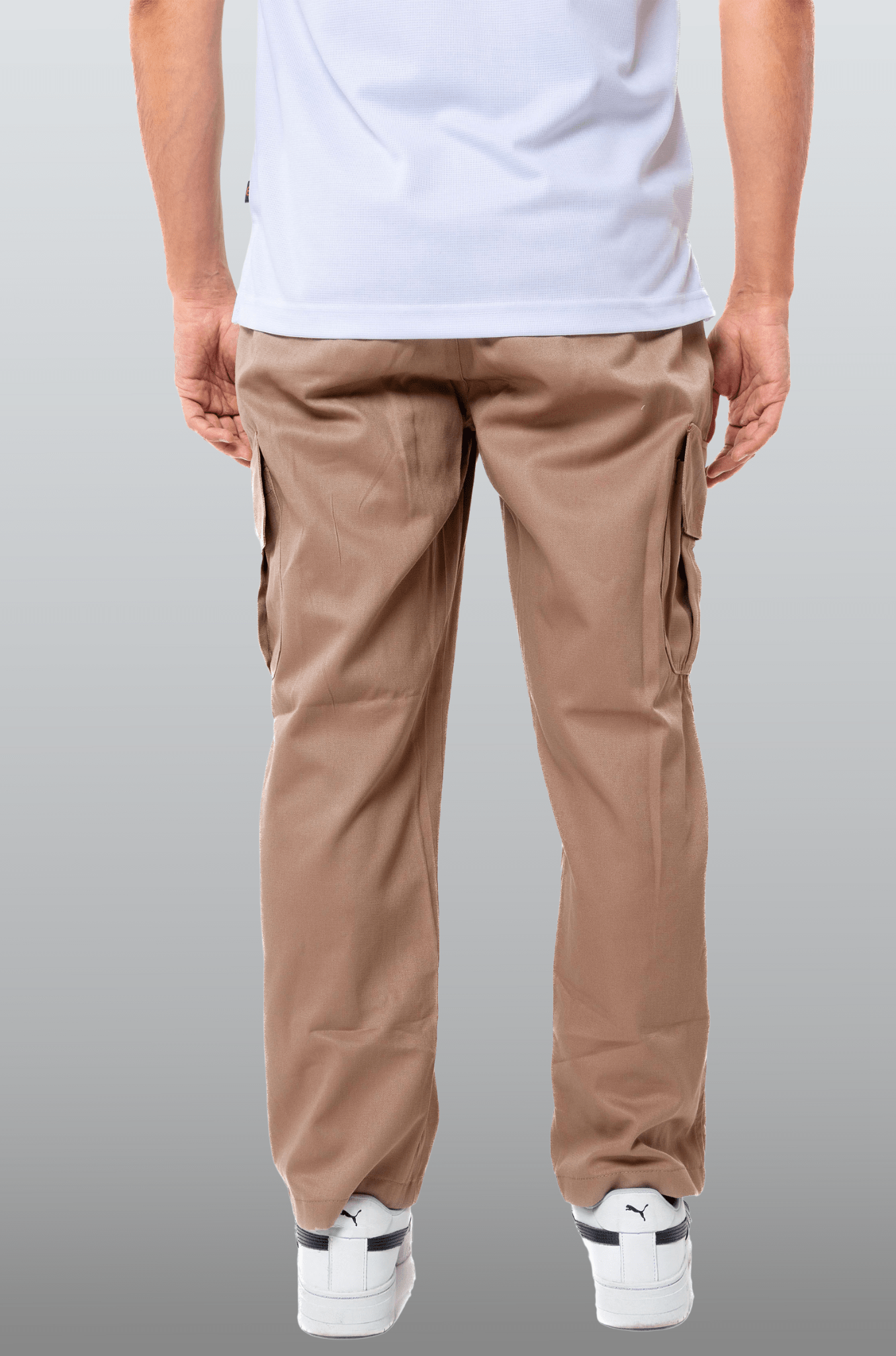 PANTALÓN DE TRABAJO TIPO CARGO TORONTO HOMBRE #Color_Cafe