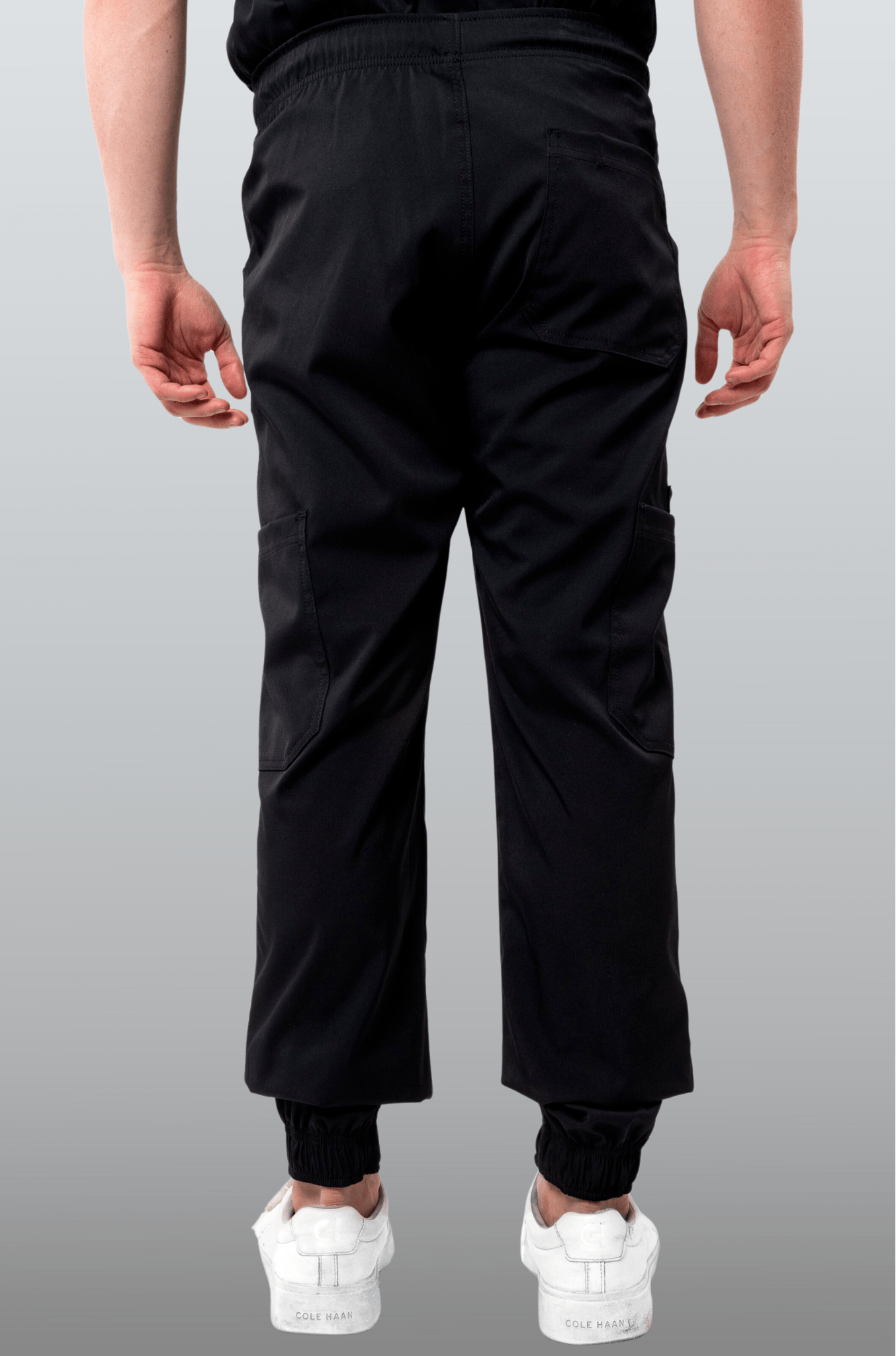 PANTALÓN MÉDICO JOGGER PARA SCRUB ATENAS HOMBRE #Color_Negro