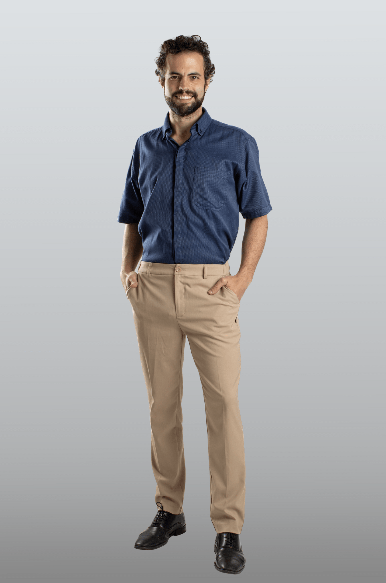 PANTALON RECTO VALENCIA CABALLERO #Color_Beige