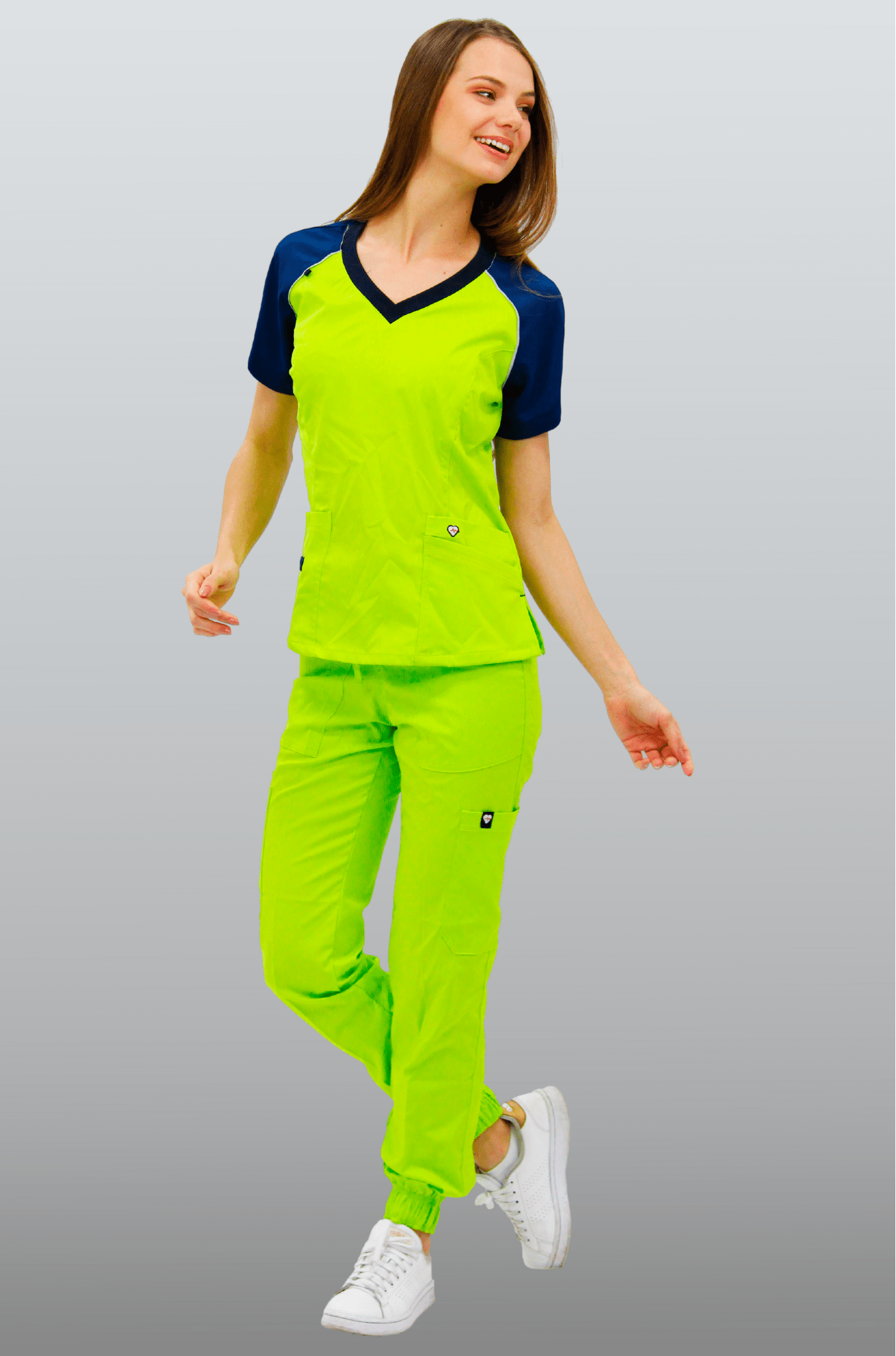 PANTALÓN MÉDICO JOGGER PARA SCRUB ARGOS MUJER #Color_Verde