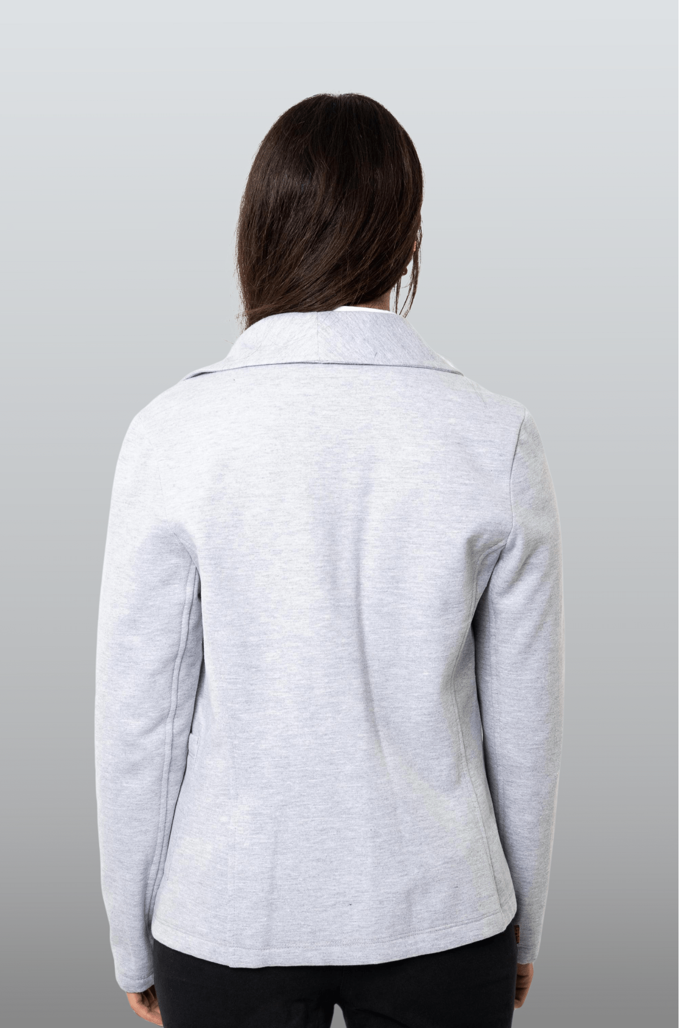 SACO TIPO BLAZER HOUSTON MUJER #Color_Gris