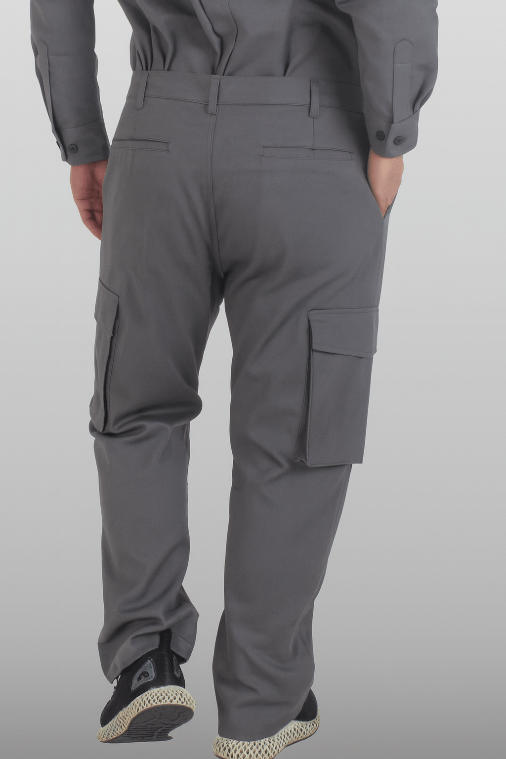 PANTALÓN INDUSTRIAL TIPO CARGO BANGKOK HOMBRE #Color_Gris