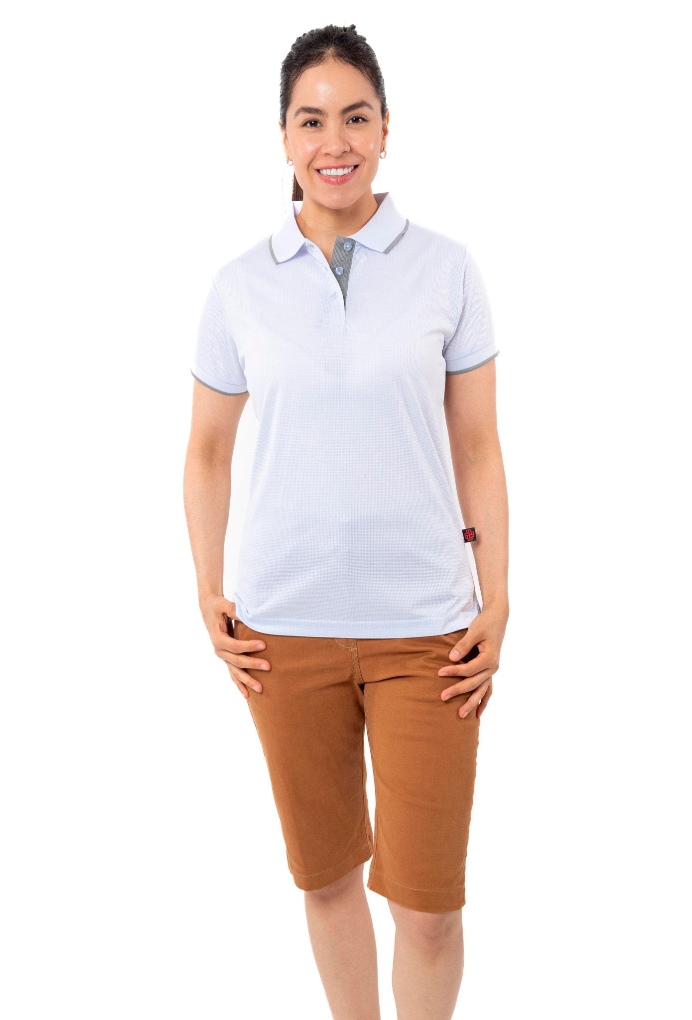 PLAYERA POLO BUENOS AIRES MUJER #Color_Blanco