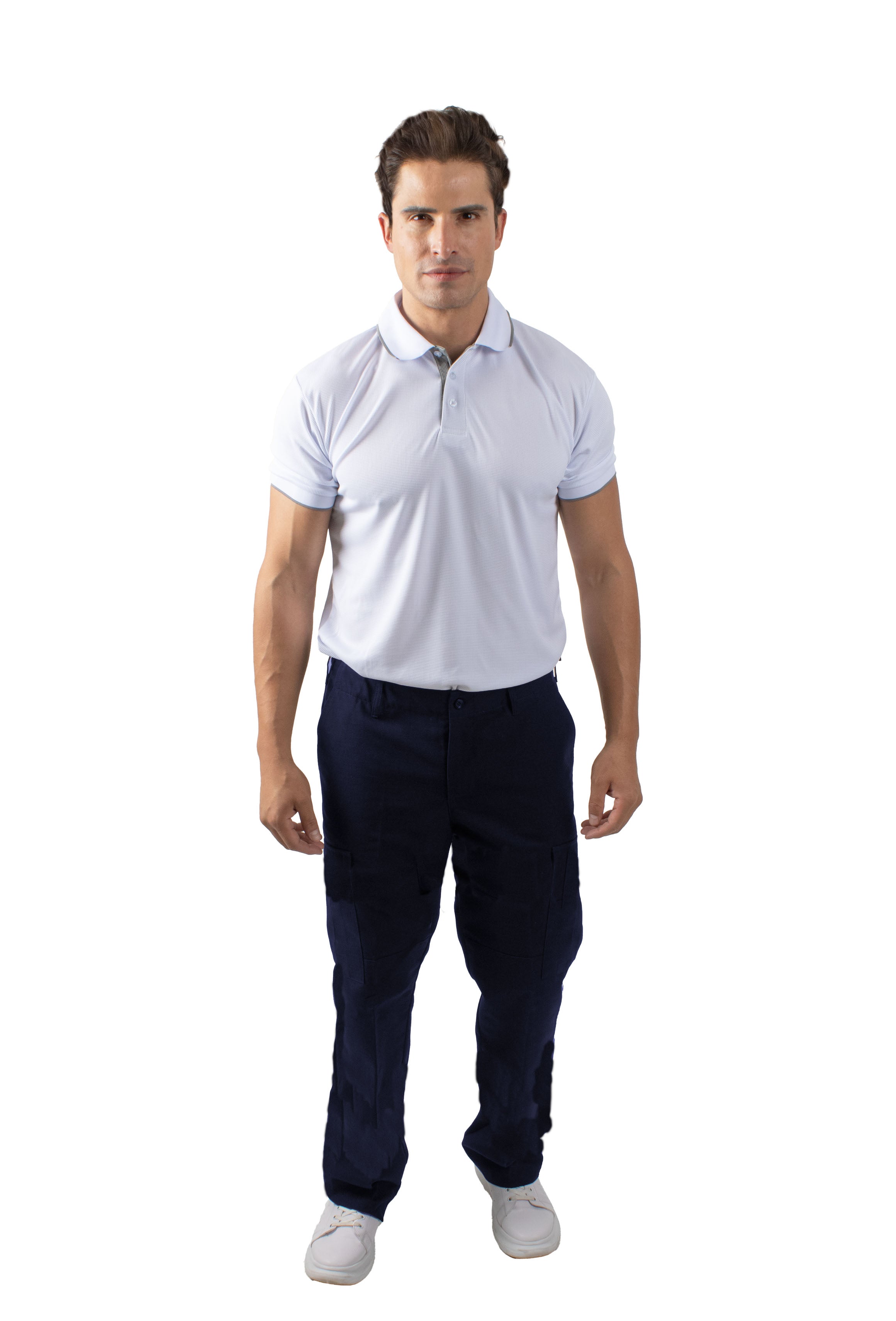 PLAYERA POLO BUENOS AIRES HOMBRE #Color_Blanco