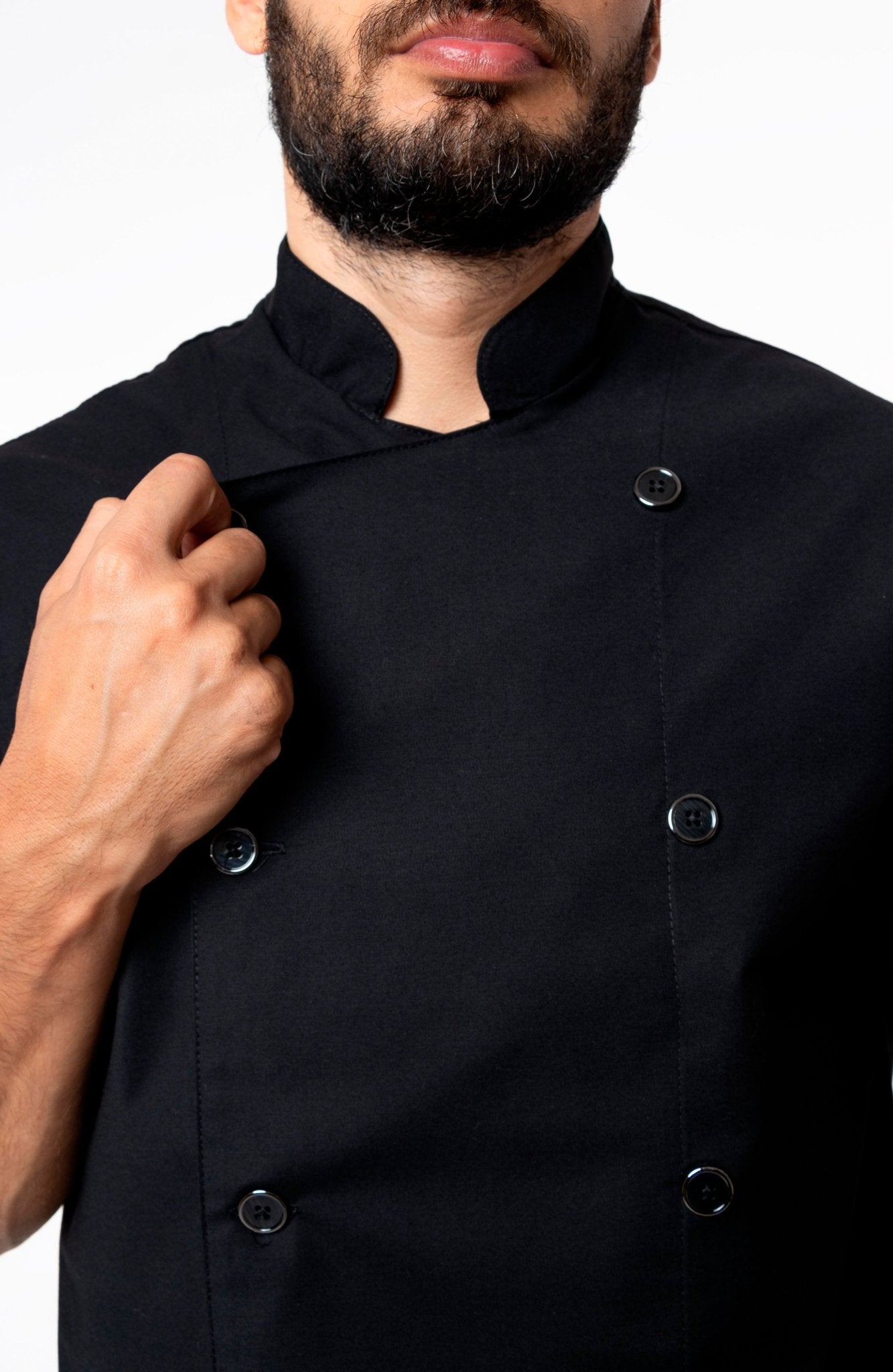 FILIPINA CHEF MANGA CORTA HONOLULU HOMBRE #Color_Negro
