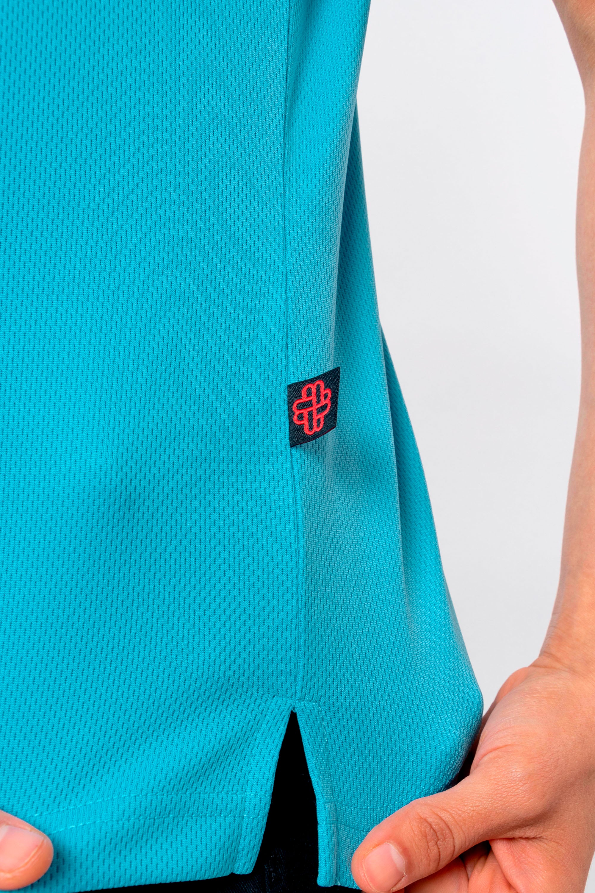 PLAYERA POLO CARACAS DAMA #Color_Azul Celeste