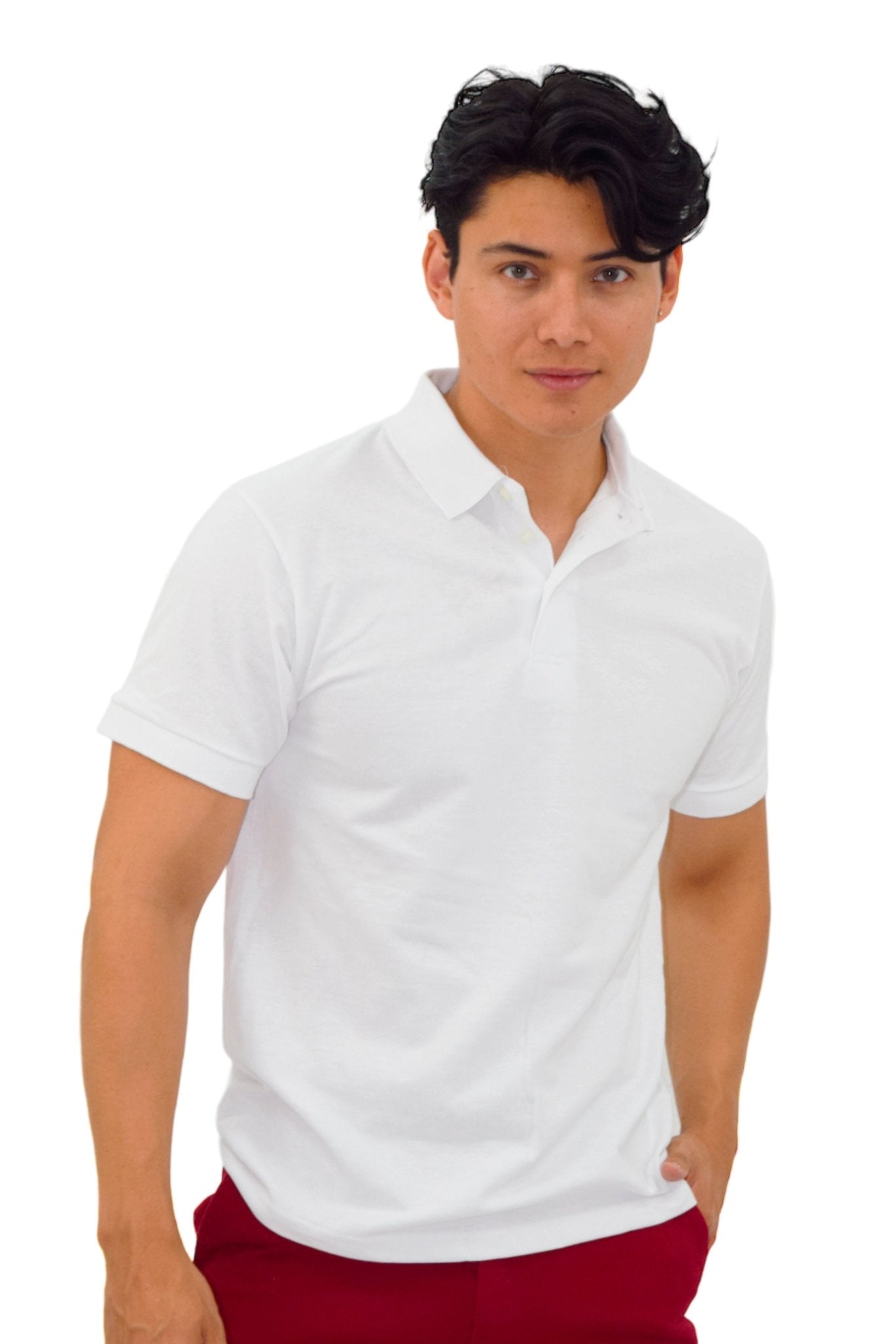 PLAYERA TIPO POLO ESTAMBUL HOMBRE  #Color_Blanco