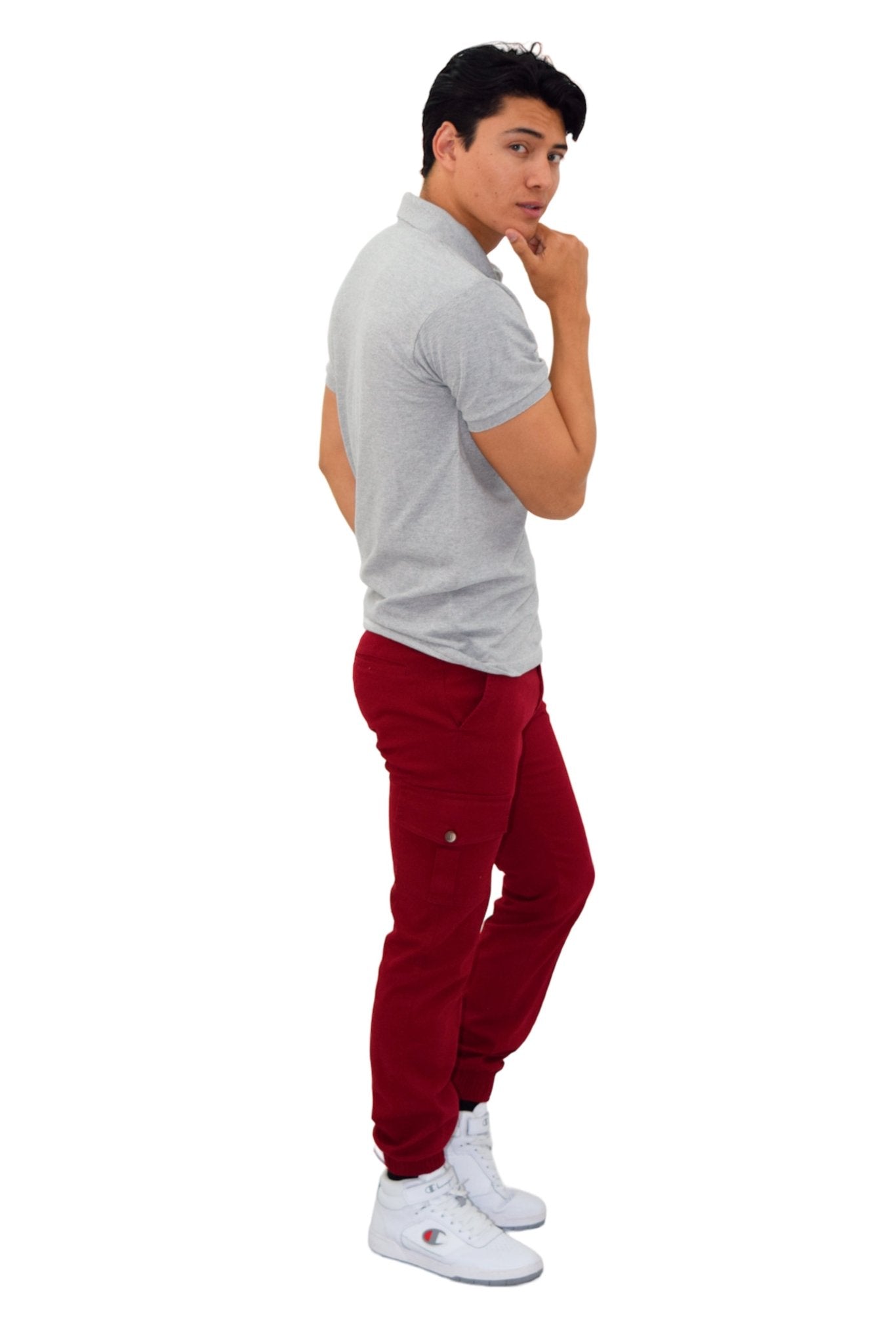 PLAYERA TIPO POLO ESTAMBUL HOMBRE  #Color_Gris